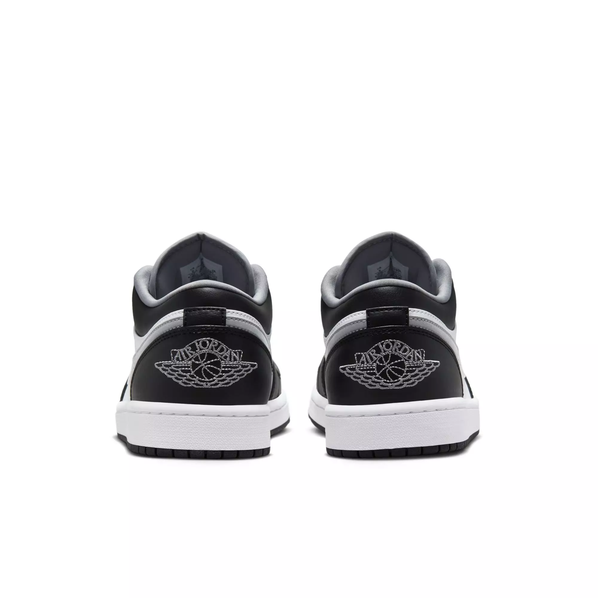 Jordan 1 Low "Black/Particle Grey/White" Men's Shoe - BLACK/GREY/WHITE