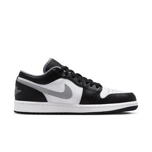 Jordan 1 Low "Black/Particle Grey/White" Men's Shoe