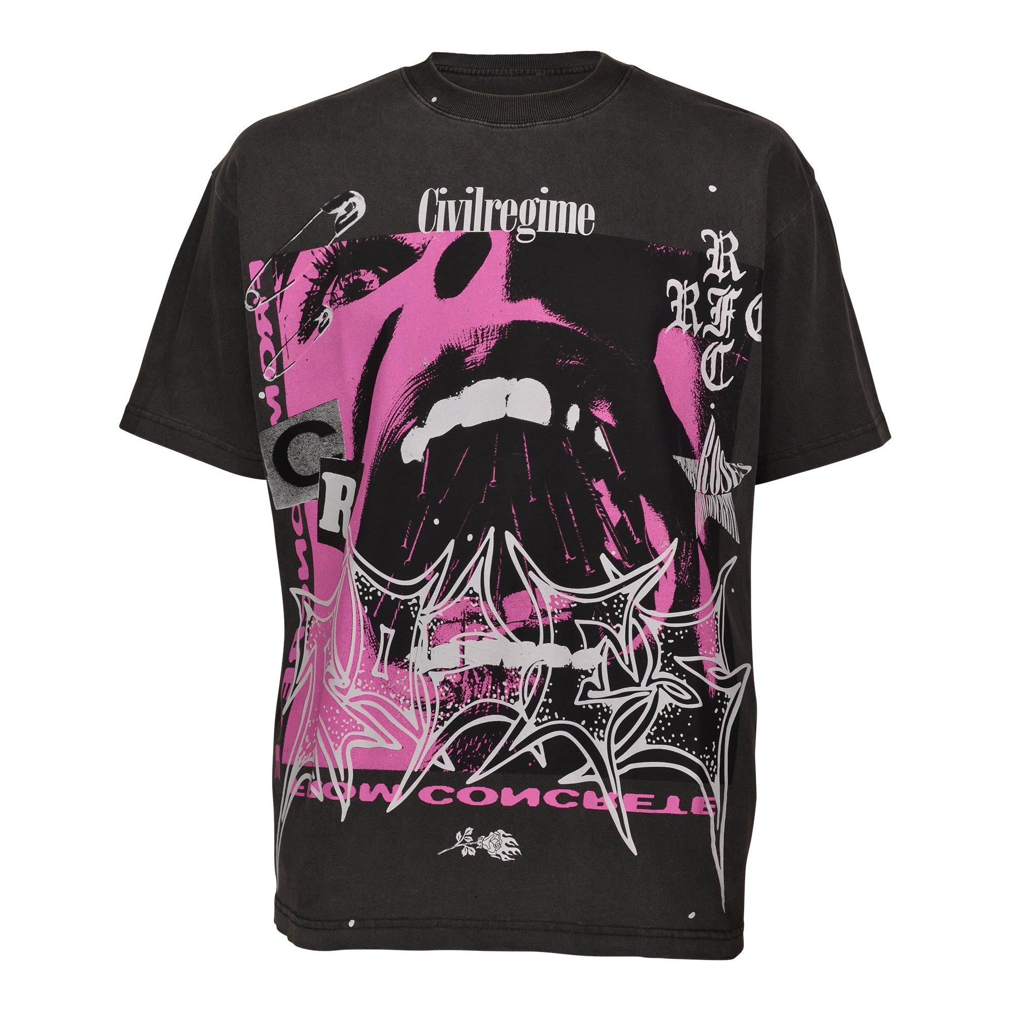 Civil Regime Men's Louder Tee - BLACK Thumbnail View 1