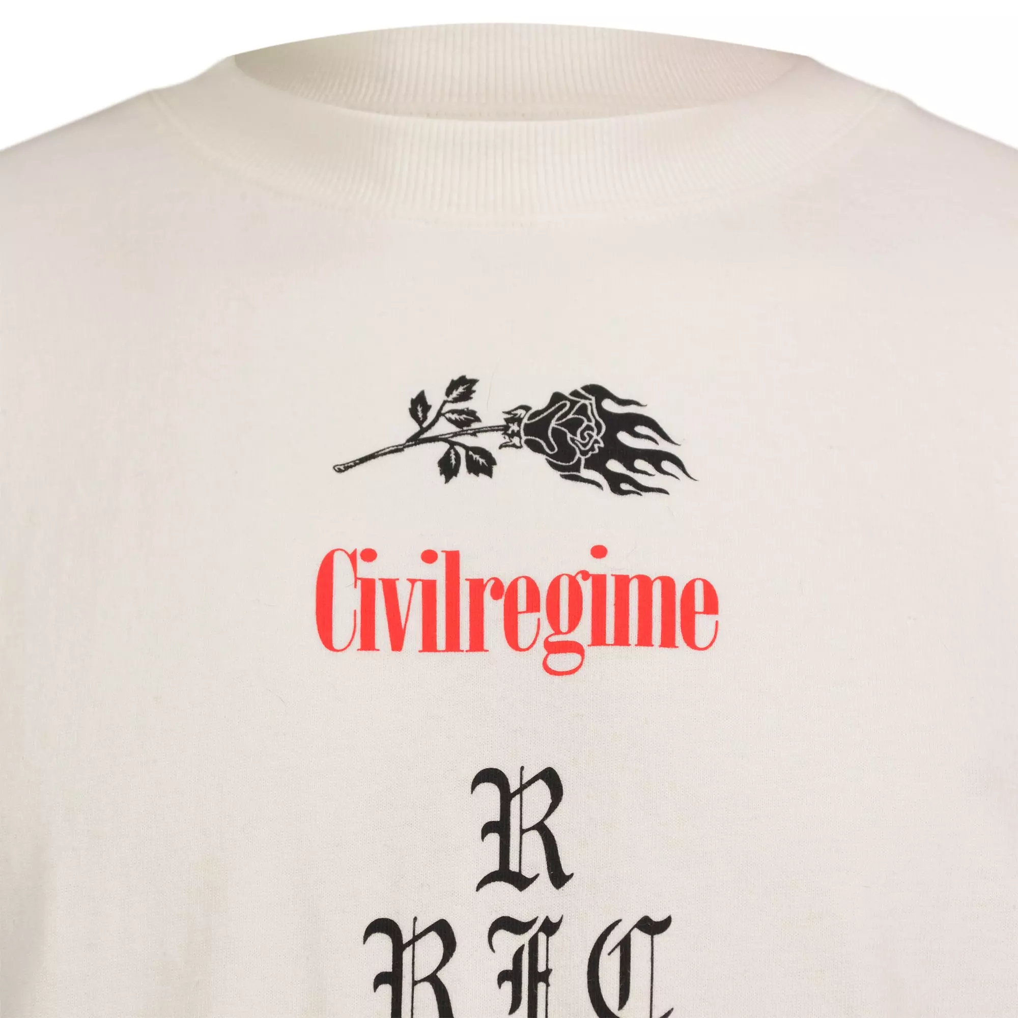 Civil Regime Men's Roses From Concrete Tee