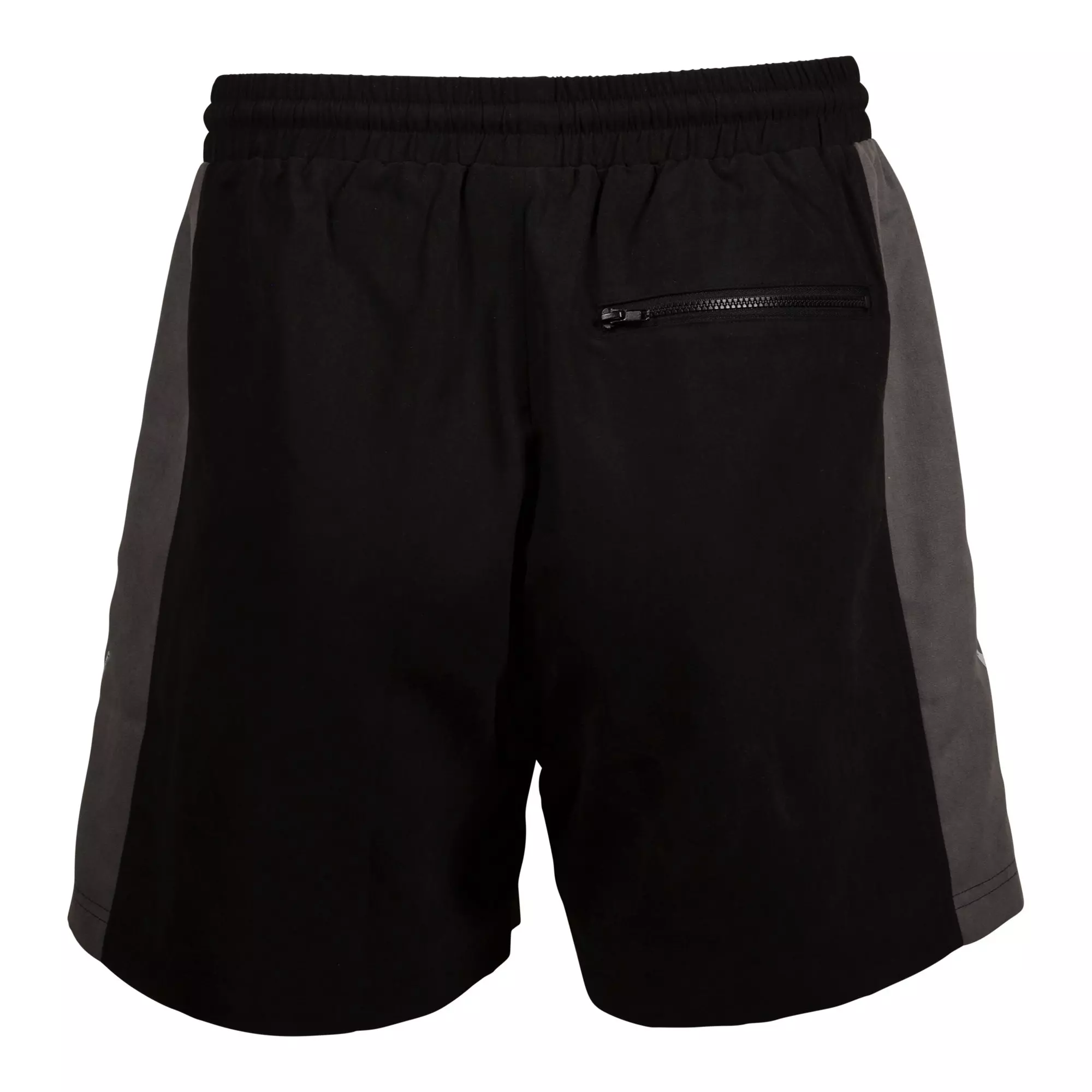 Civil Regime Men's Duality Rose Suede Shorts - BLACK/GREY