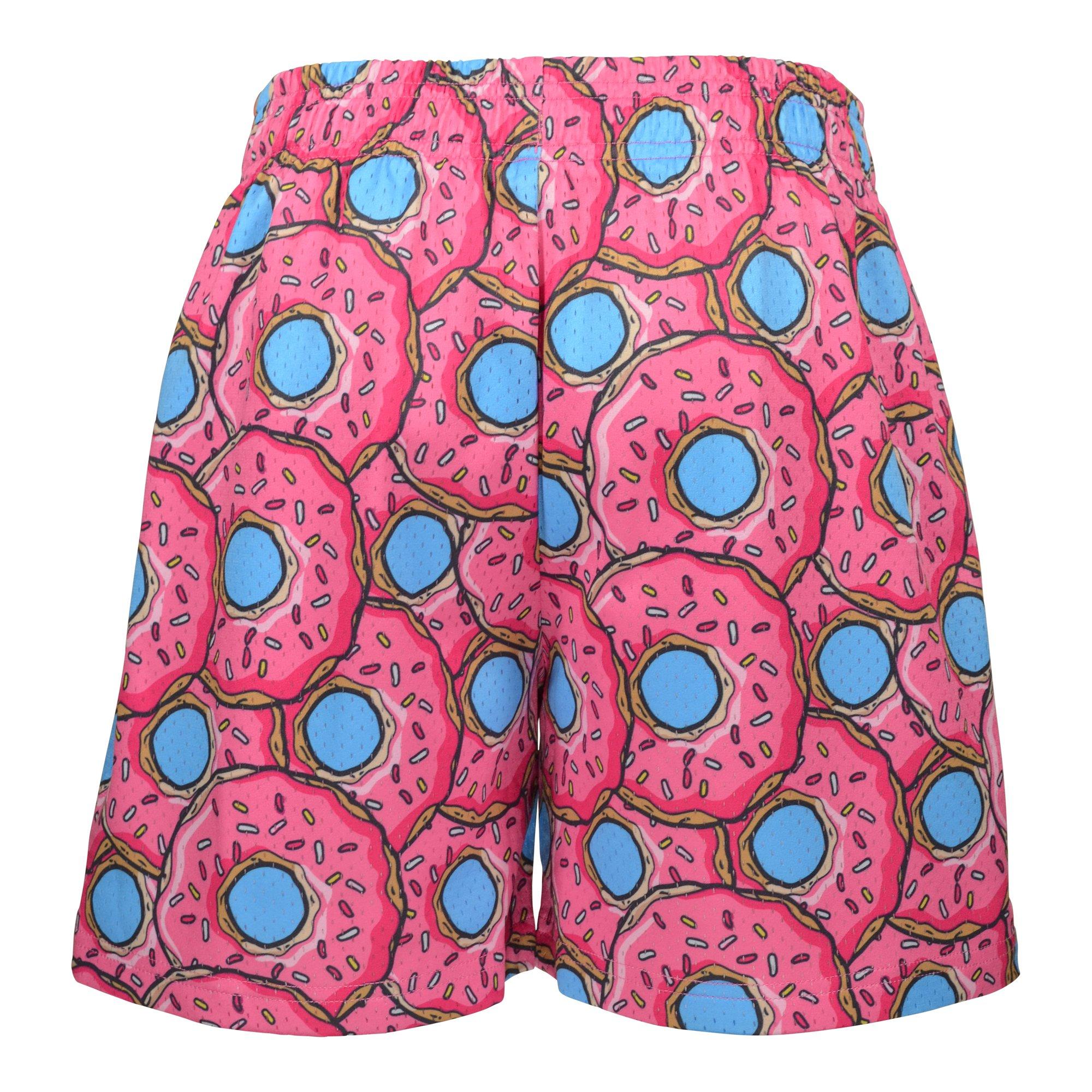 Baseball Lifestyle 101 Donut Big Boys' Strawberry Shorts