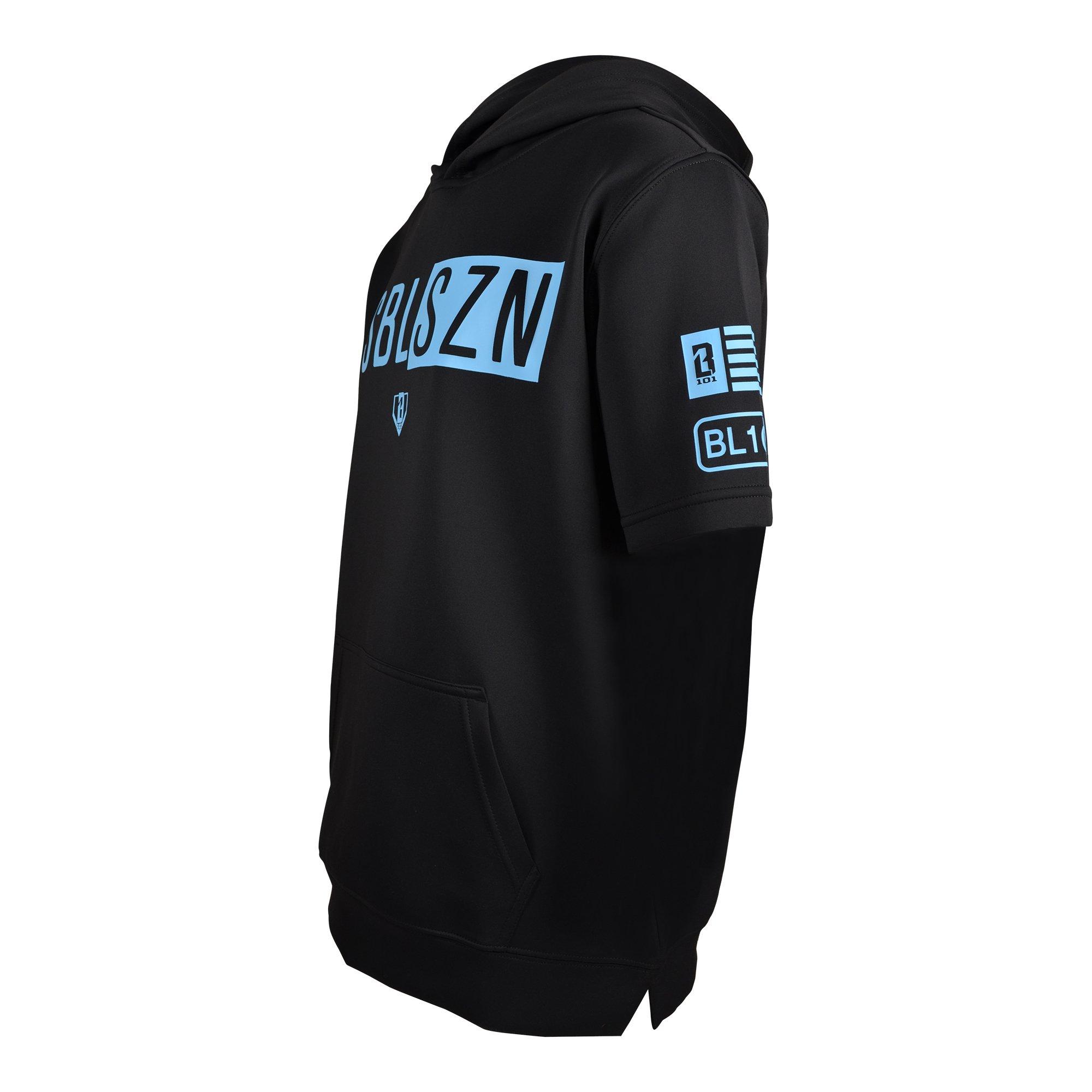 Baseball Lifestyle 101&nbsp;Sleeveless Big Boys' Black Hoodie