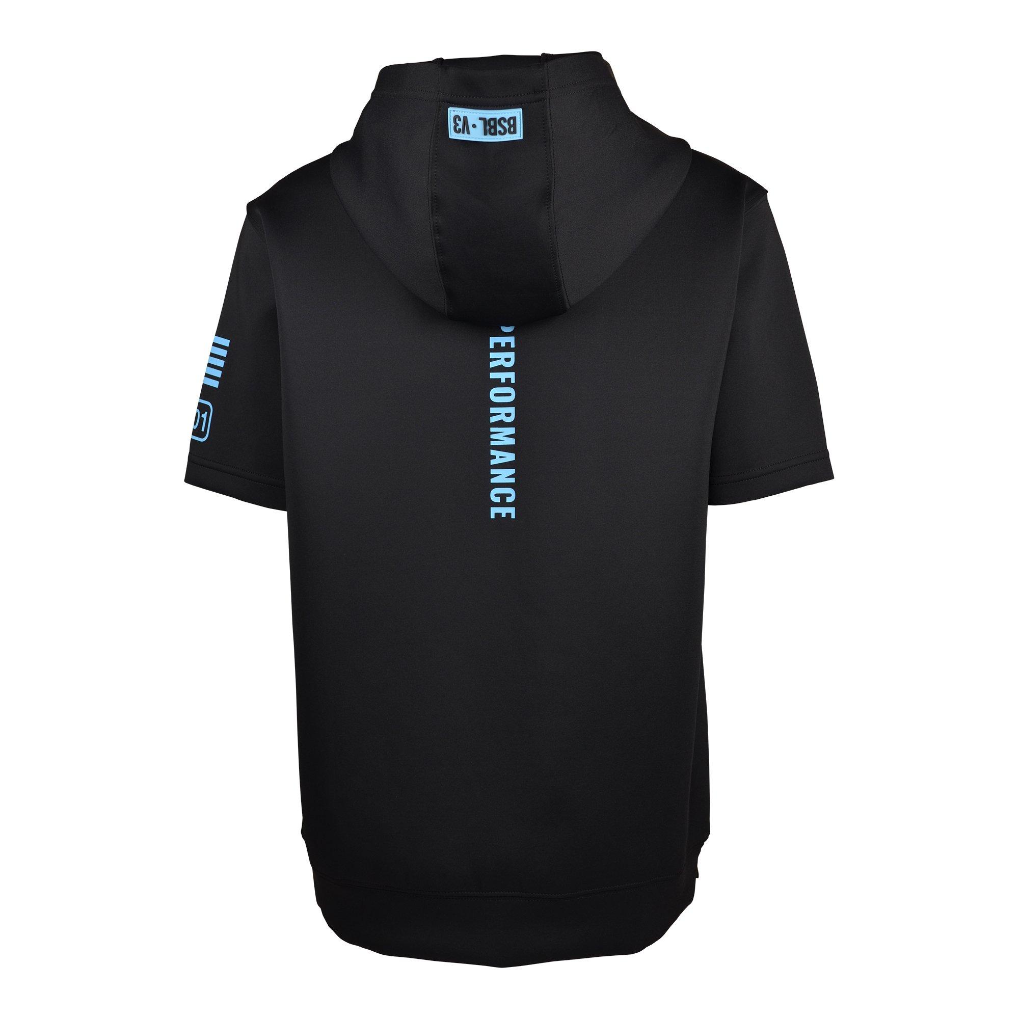 Baseball Lifestyle 101&nbsp;Sleeveless Big Boys' Black Hoodie