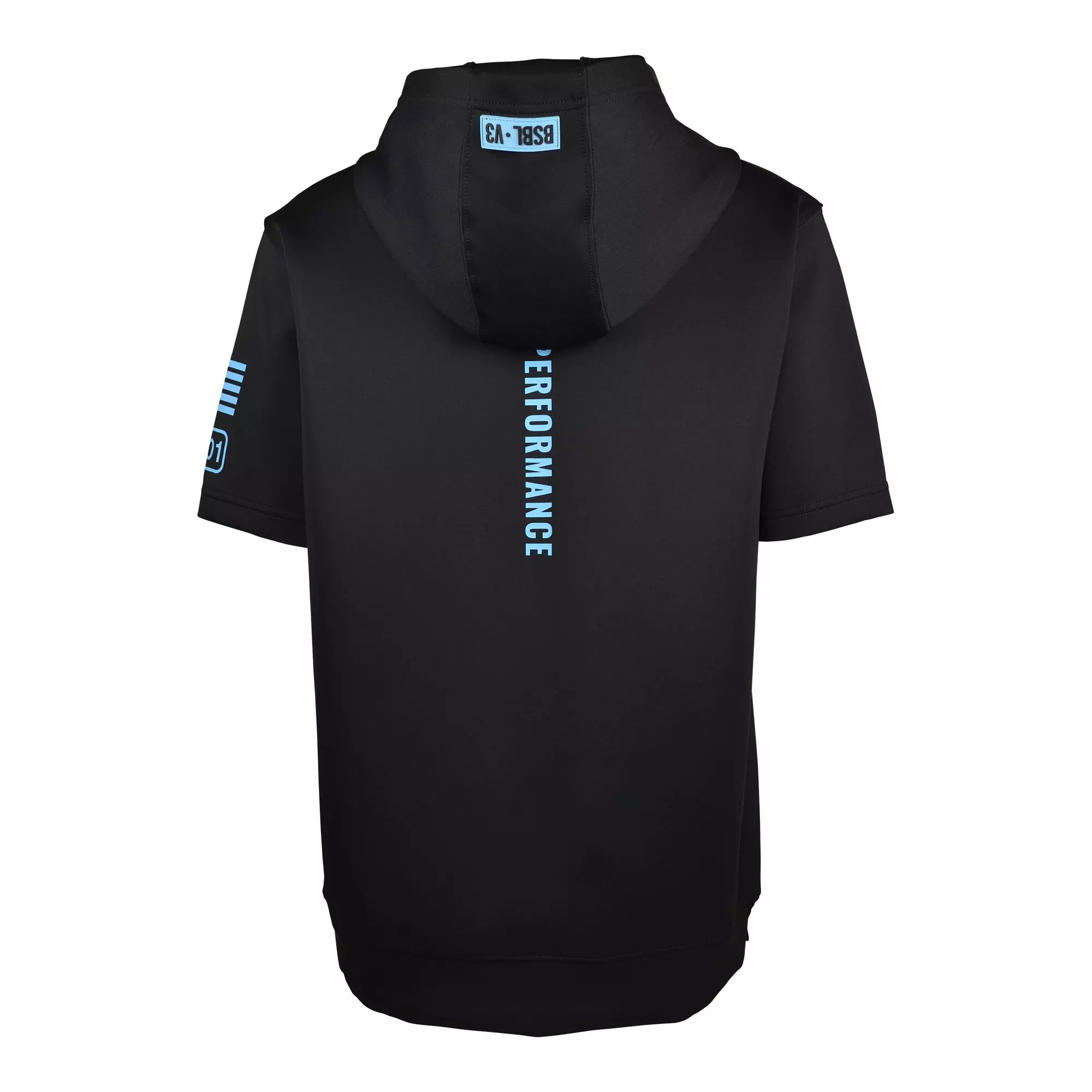 Baseball Lifestyle 101 Big Boys' Lifestyle Sleeveless Hoodie - Black - BLACK/BLUE