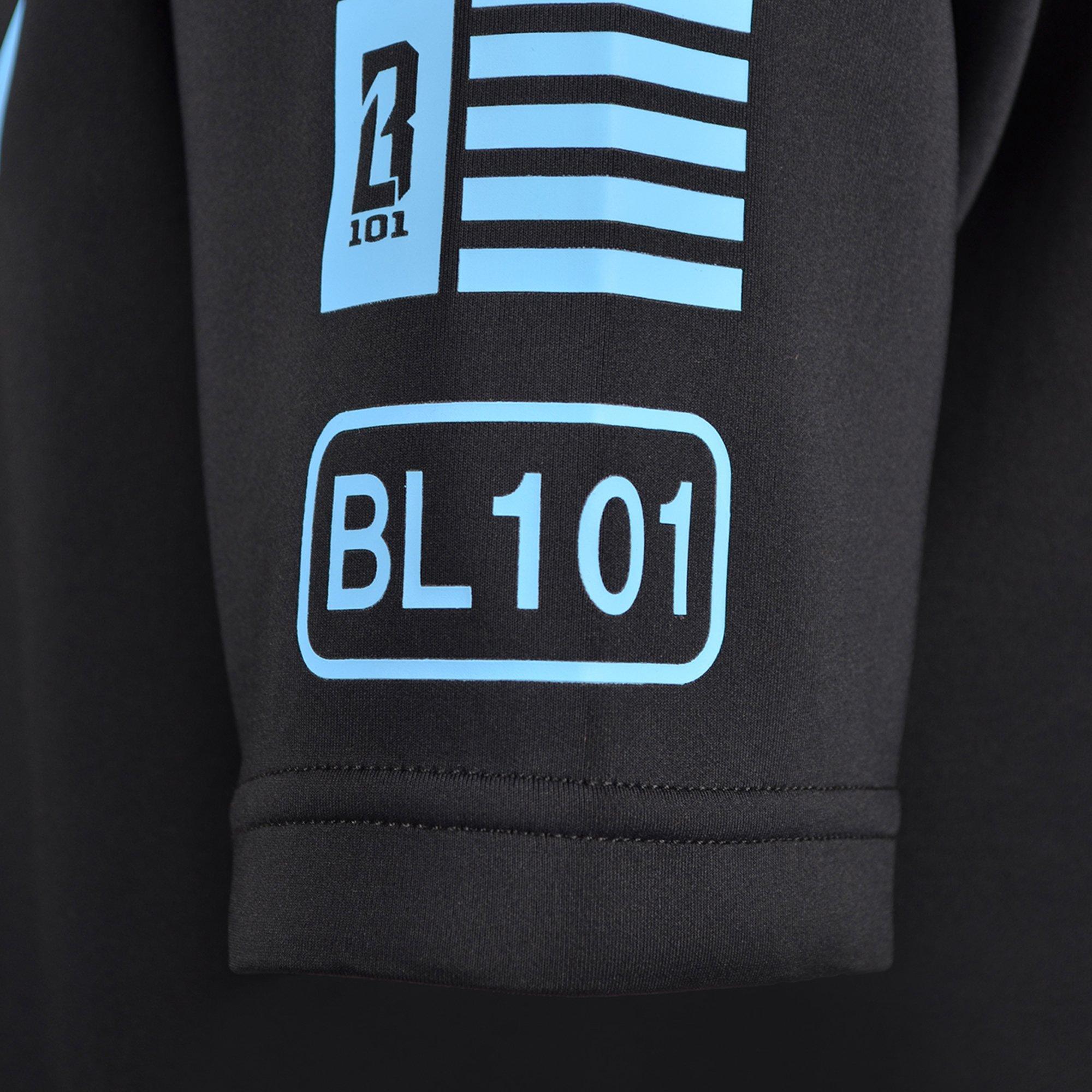 Baseball Lifestyle 101&nbsp;Sleeveless Big Boys' Black Hoodie