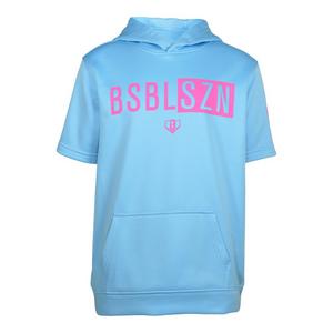 Baseball Lifestyle 101 Big Boys' Lifestyle Sleeveless Hoodie - Blue