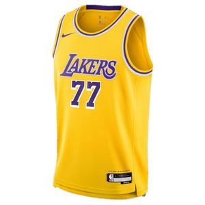 Nike Youth Los Angeles Lakers Luka Doncic Jersey-Yellow/Purple
