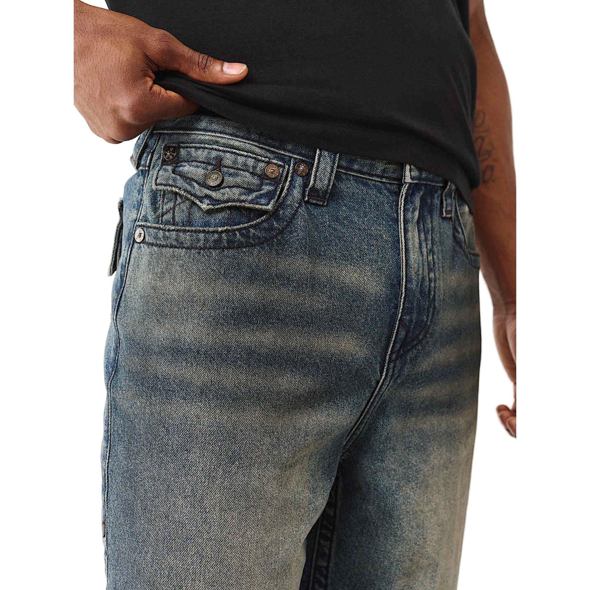 True Religion Men's Vinny Ultra 34" Baggy Jeans - DENIM Thumbnail View 4