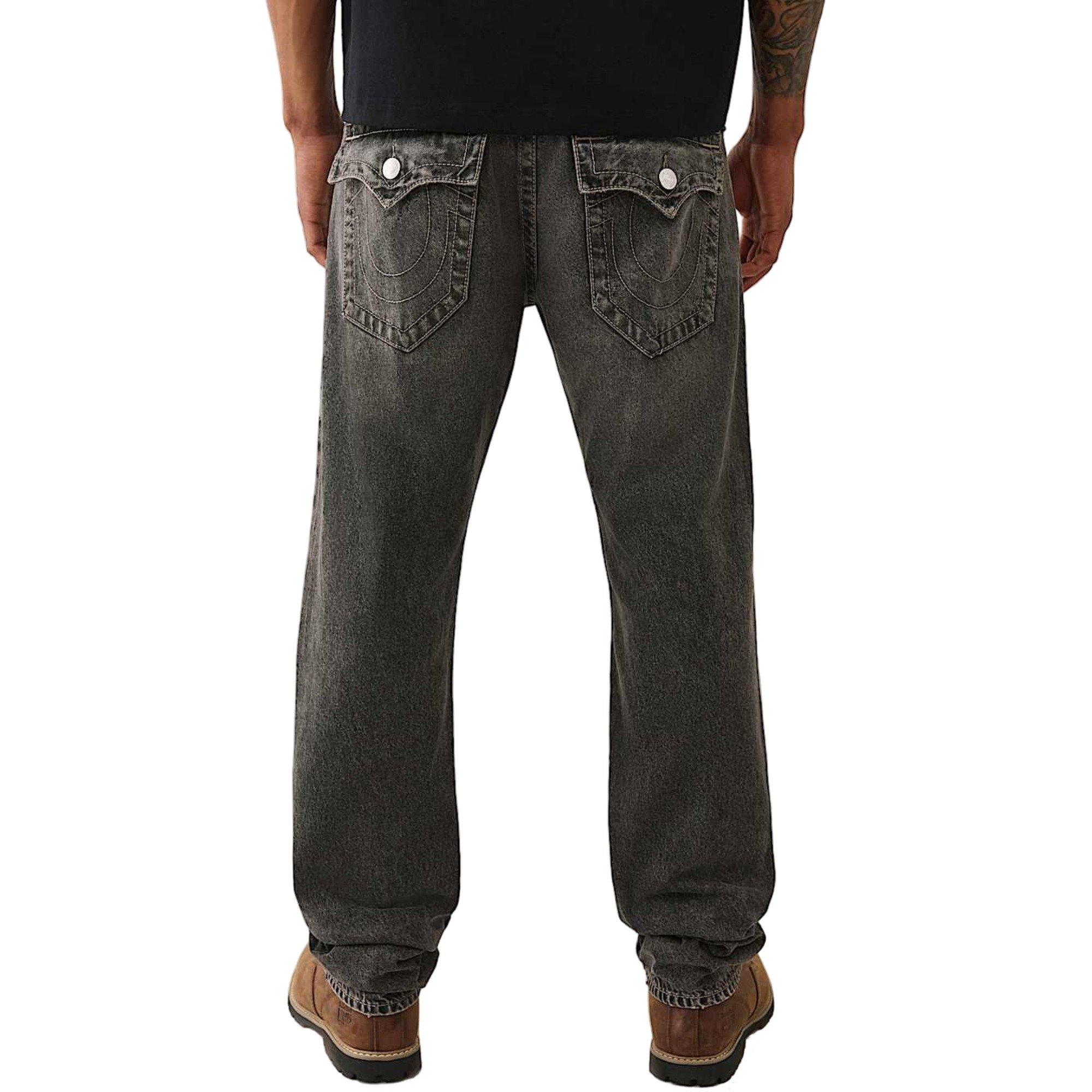 True Religion Men's&nbsp;Ricky Logo Appliqu&eacute;&nbsp;Straight Jeans - CAMOUFLAGE Thumbnail View 2