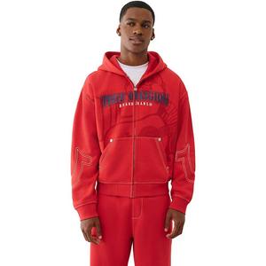 True Religion Men's Buddha Big T Full-Zip Jacket