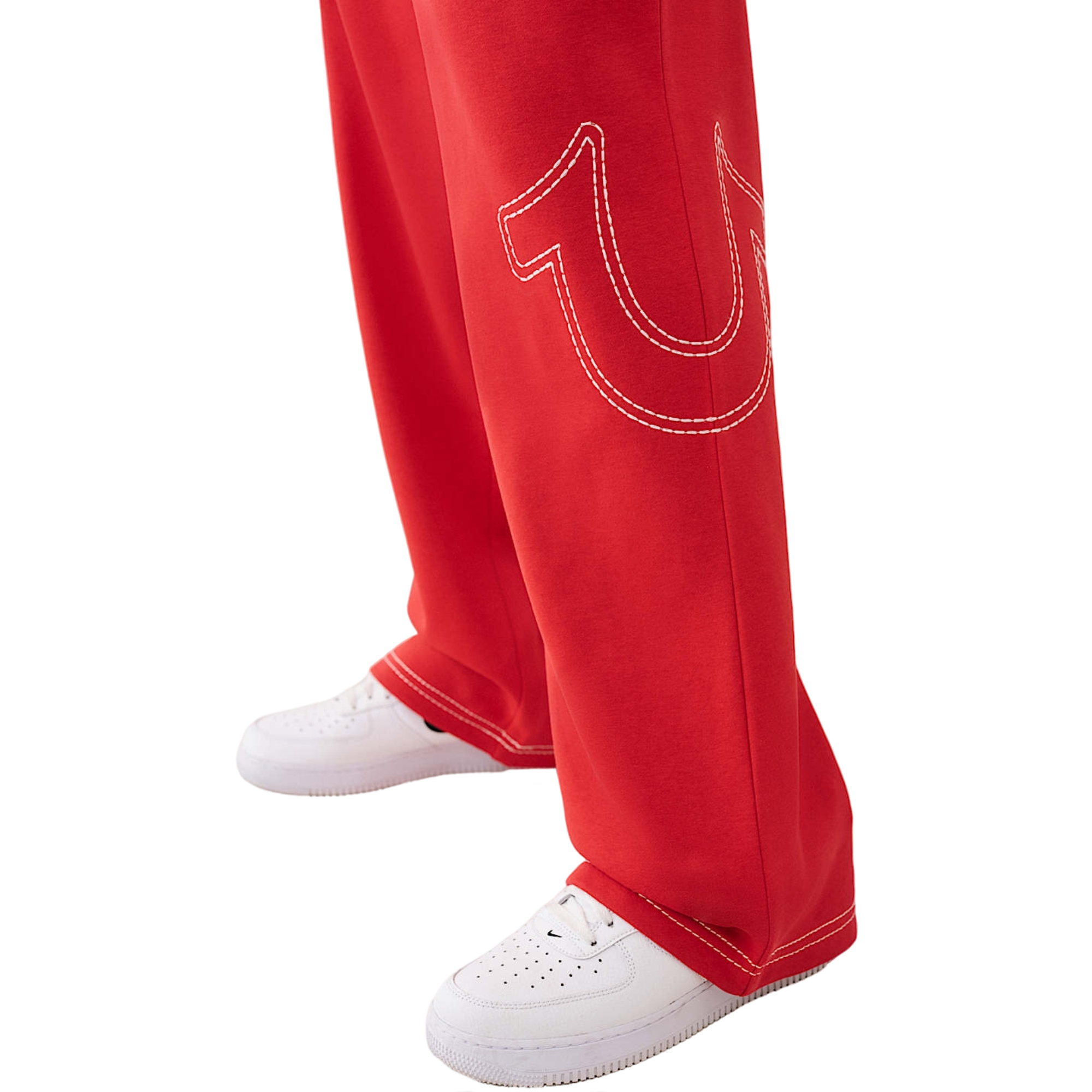 True Religion Men's Baggy T Pants - RED Thumbnail View 5