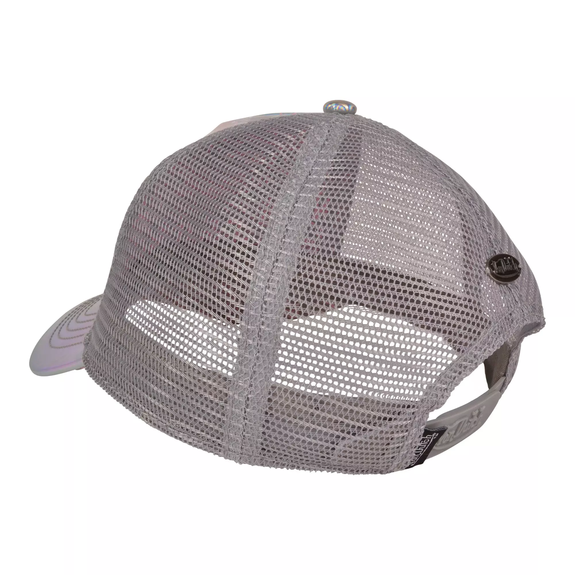 Von Dutch Ibiza Trucker Snapback Hat- Stealth Silver