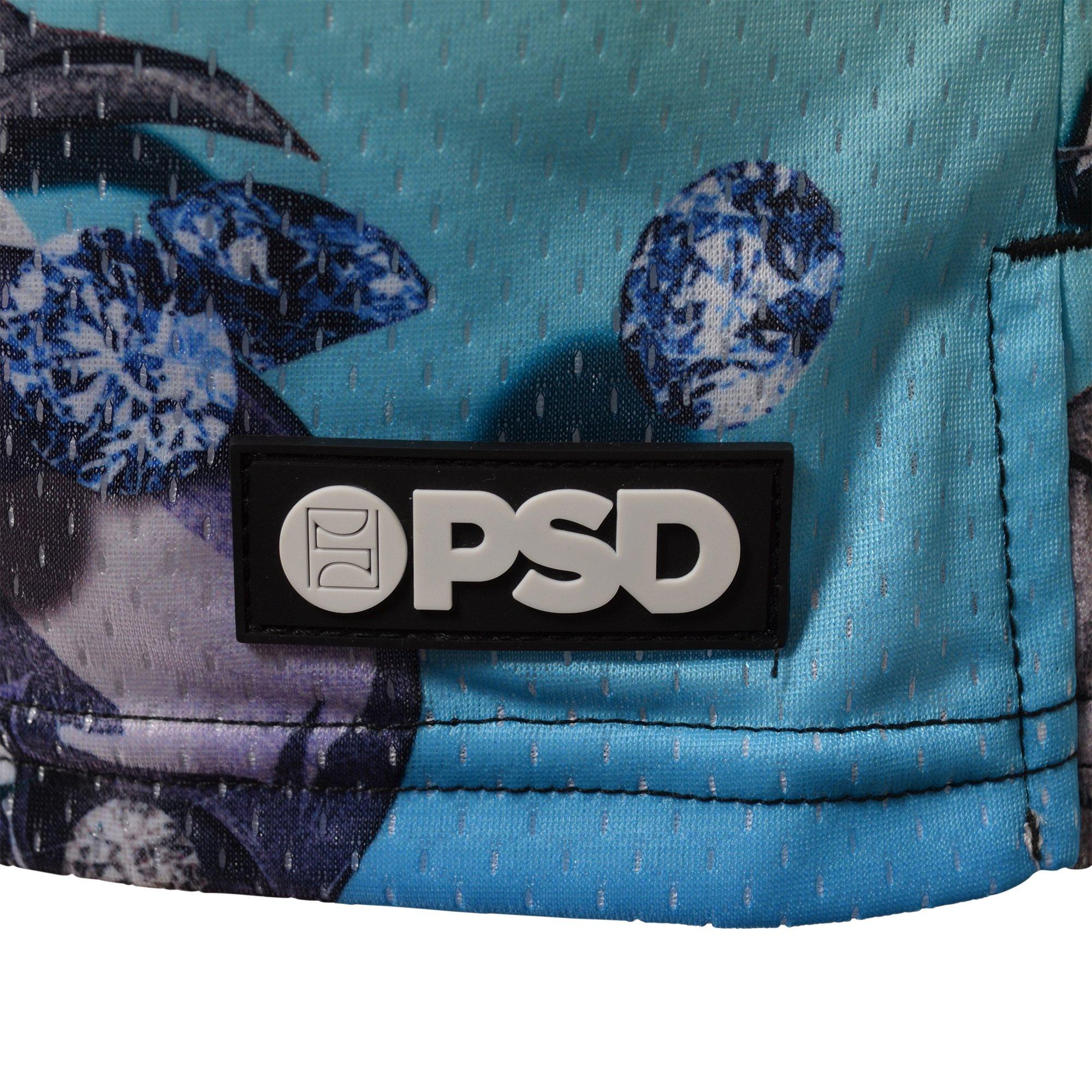 PSD Men's Floral Demise Sky Mesh Shorts - MULTI-COLOR Thumbnail View 5