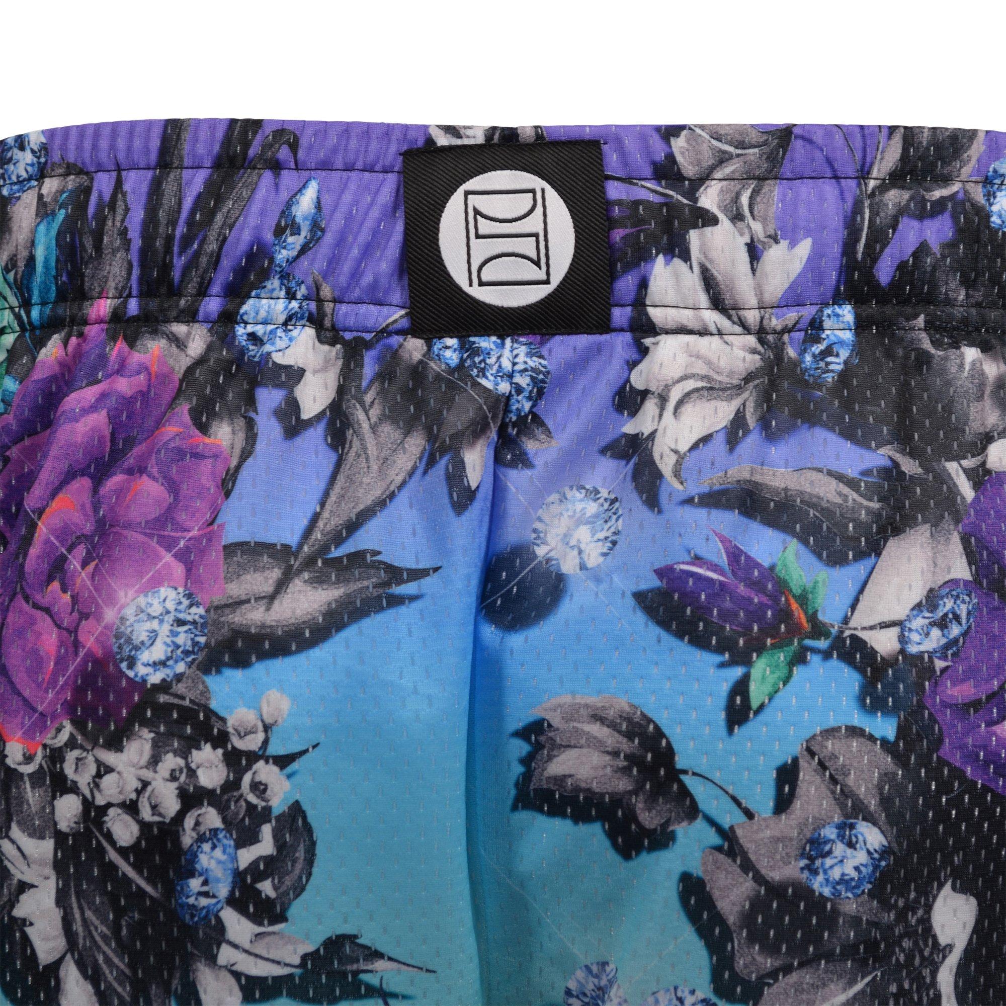 PSD Men's Floral Demise Sky Mesh Shorts - MULTI-COLOR Thumbnail View 6