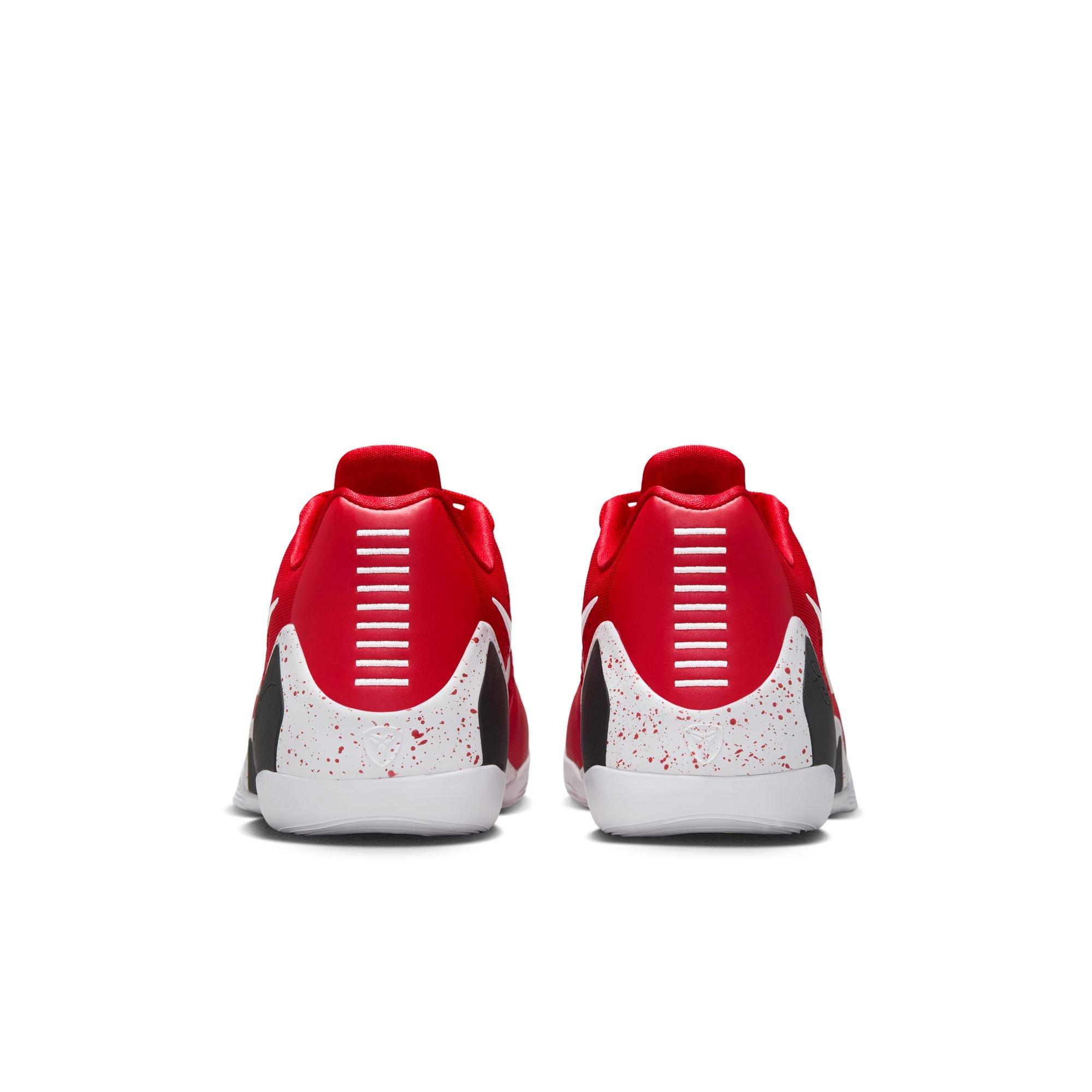 Nike Kobe IX Elite Low EM Protro "University Red" Men's Shoe - UNIVERSITY RED/WHITE Thumbnail View 10