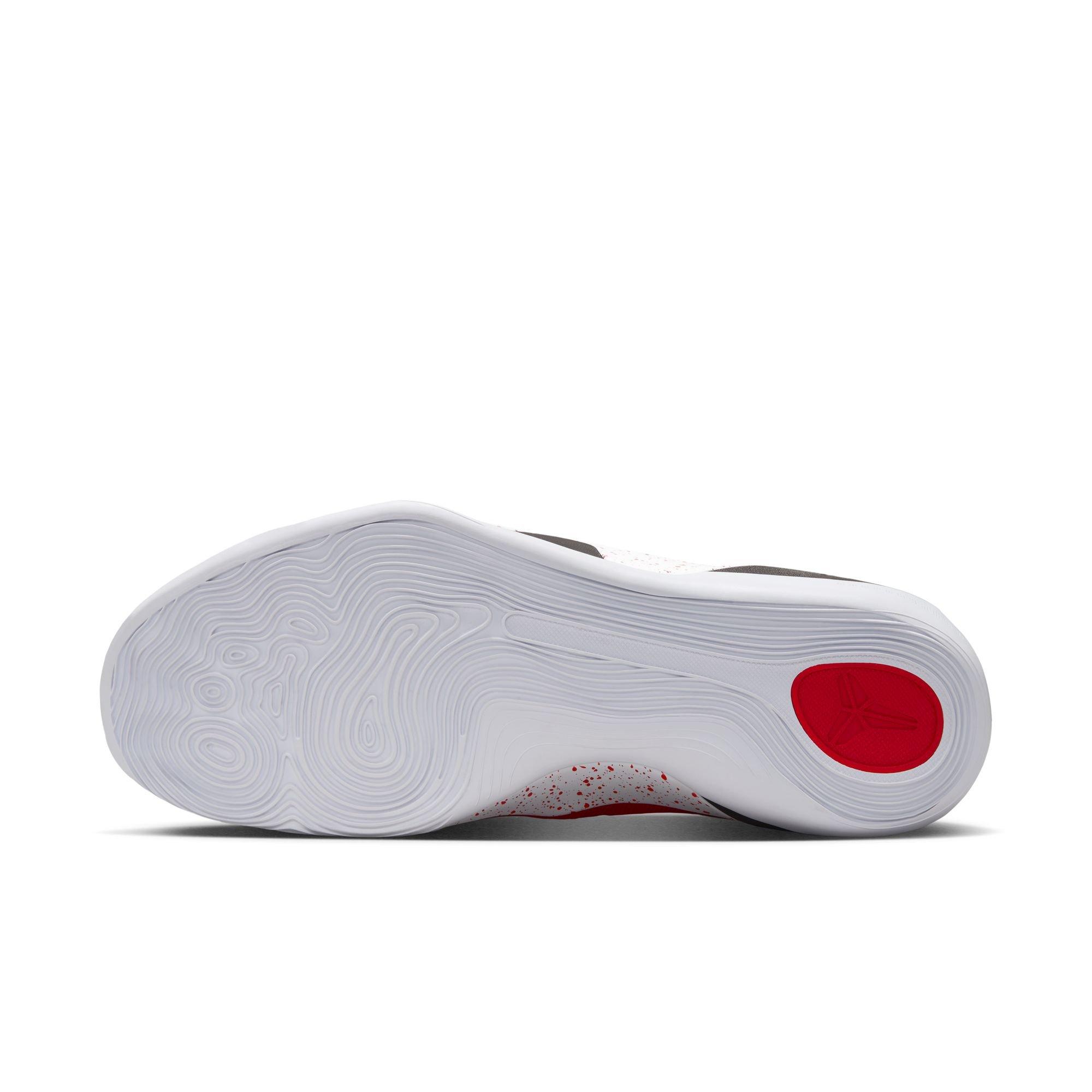 Nike Kobe IX Elite Low EM Protro "University Red" Men's Shoe - UNIVERSITY RED/WHITE Thumbnail View 12