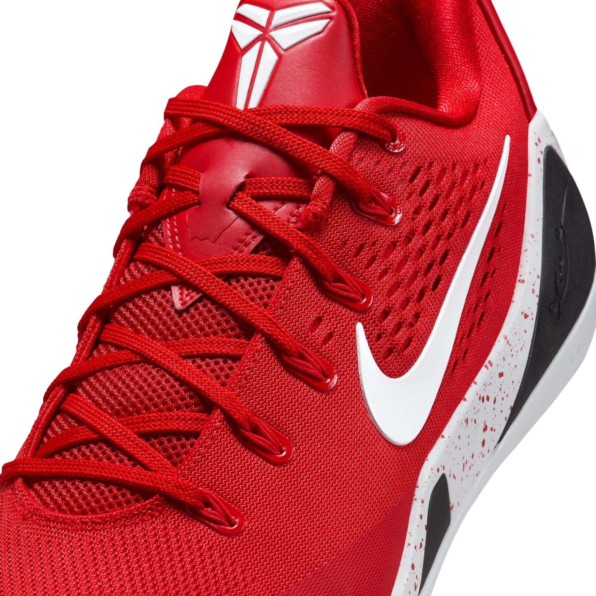 Nike Kobe IX Elite Low EM Protro "University Red" Men's Shoe - UNIVERSITY RED/WHITE Thumbnail View 5