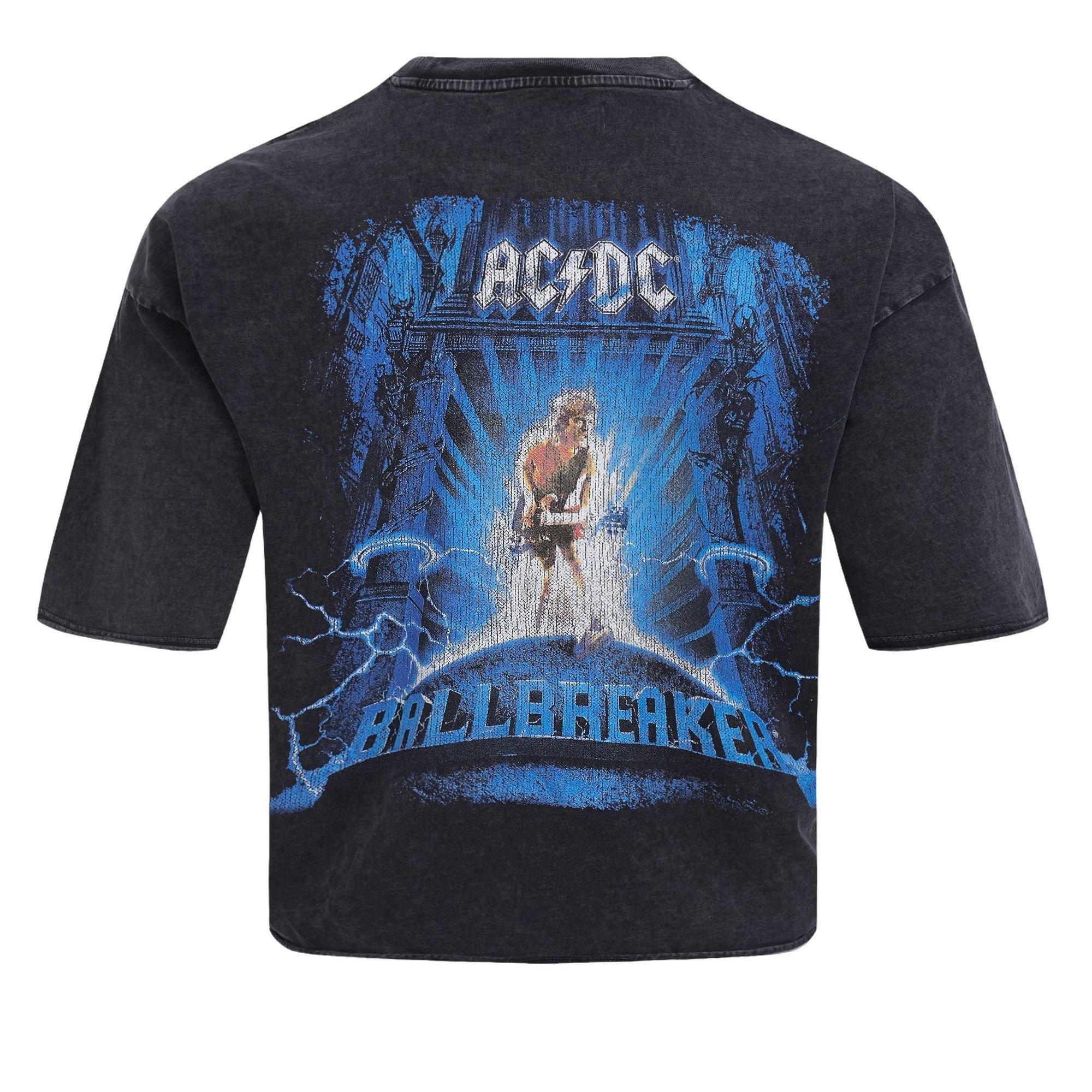 Freeze Max Men's ACDC Blow Up Your Video Crop Tee - BLACK Thumbnail View 2
