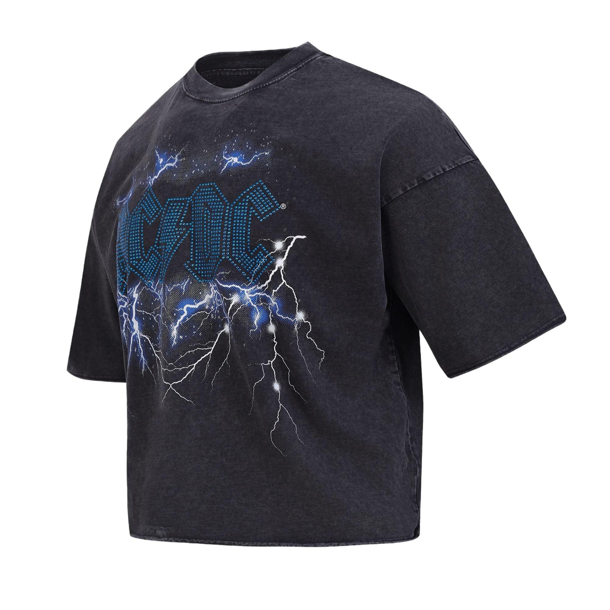 Freeze Max Men's ACDC Blow Up Your Video Crop Tee - BLACK Thumbnail View 3