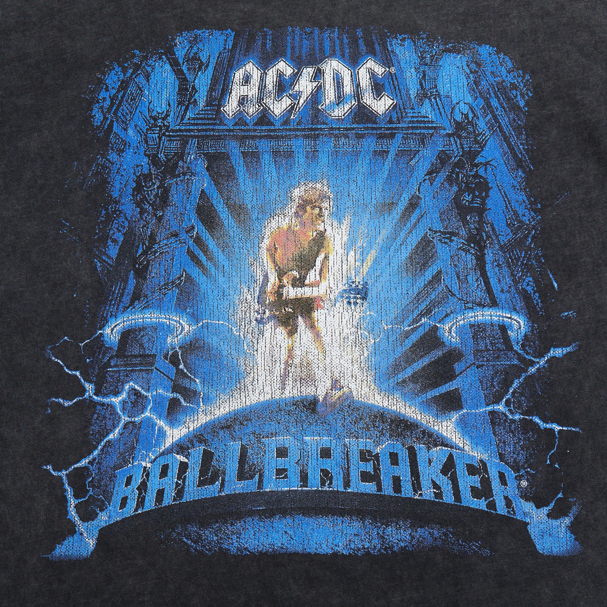 Freeze Max Men's ACDC Blow Up Your Video Crop Tee - BLACK Thumbnail View 5