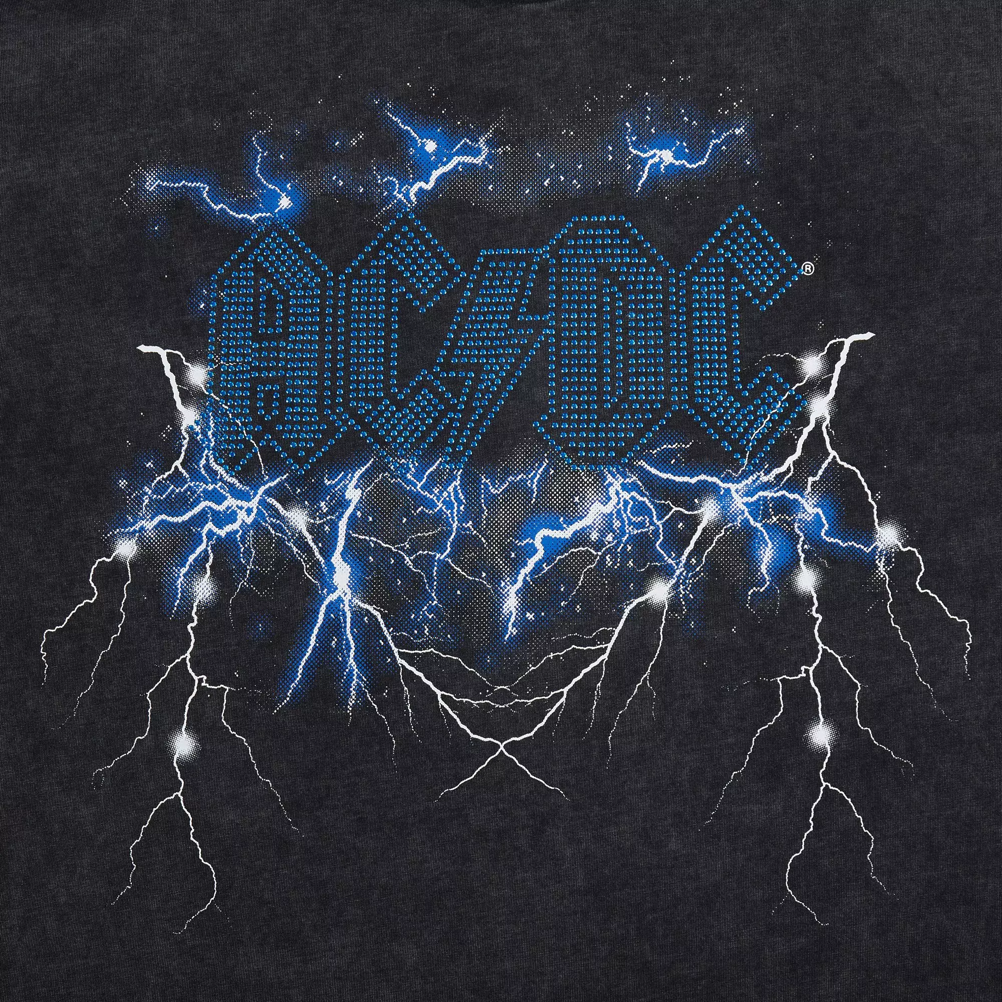 Freeze Max Men's ACDC Blow Up Your Video Crop Tee - BLACK