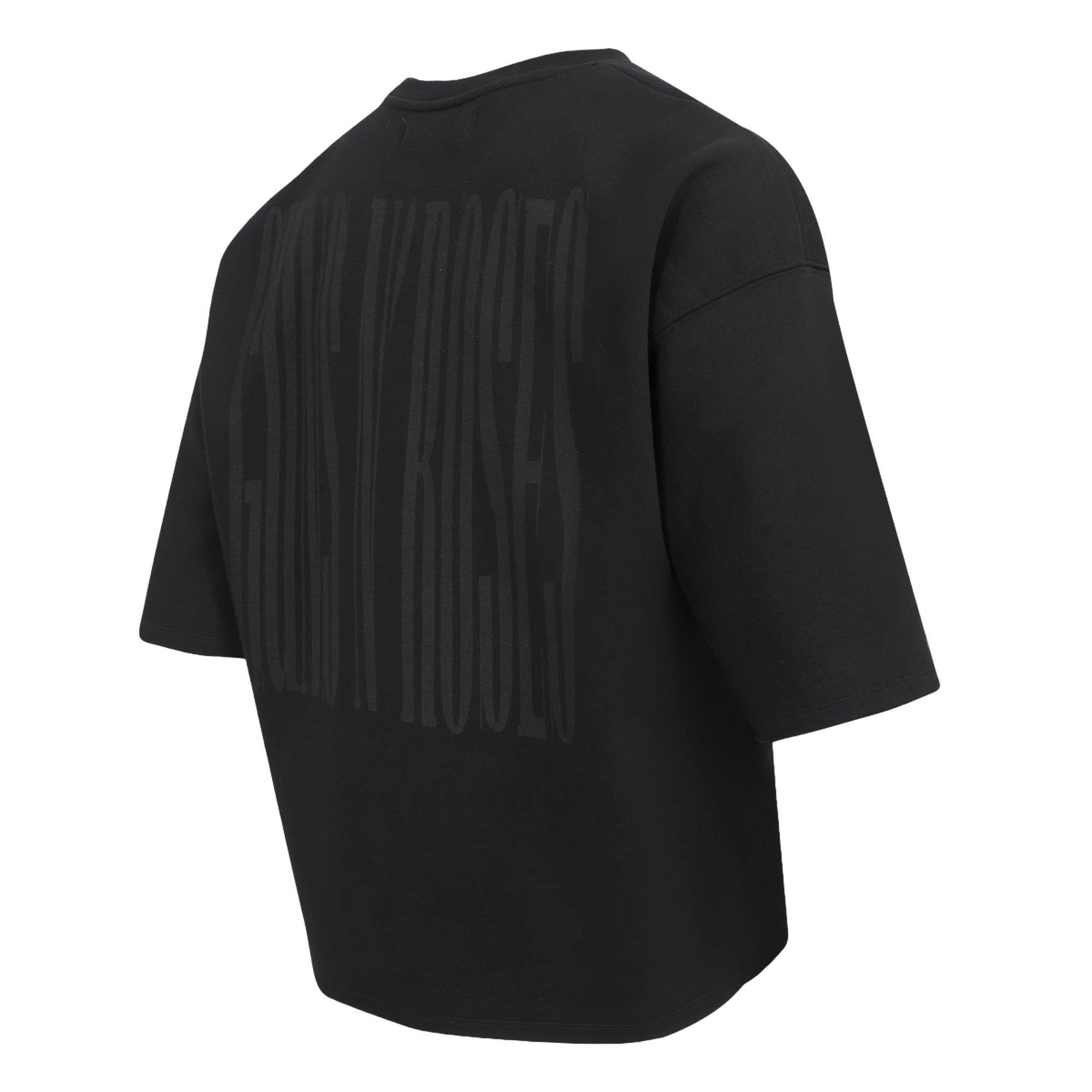 Freeze Max Men's Use Your Illusion Cropped Tee - Black - BLACK Thumbnail View 4