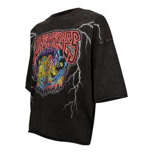 Freeze Max Men's Hollywood Rose Crop Tee - Washed Black