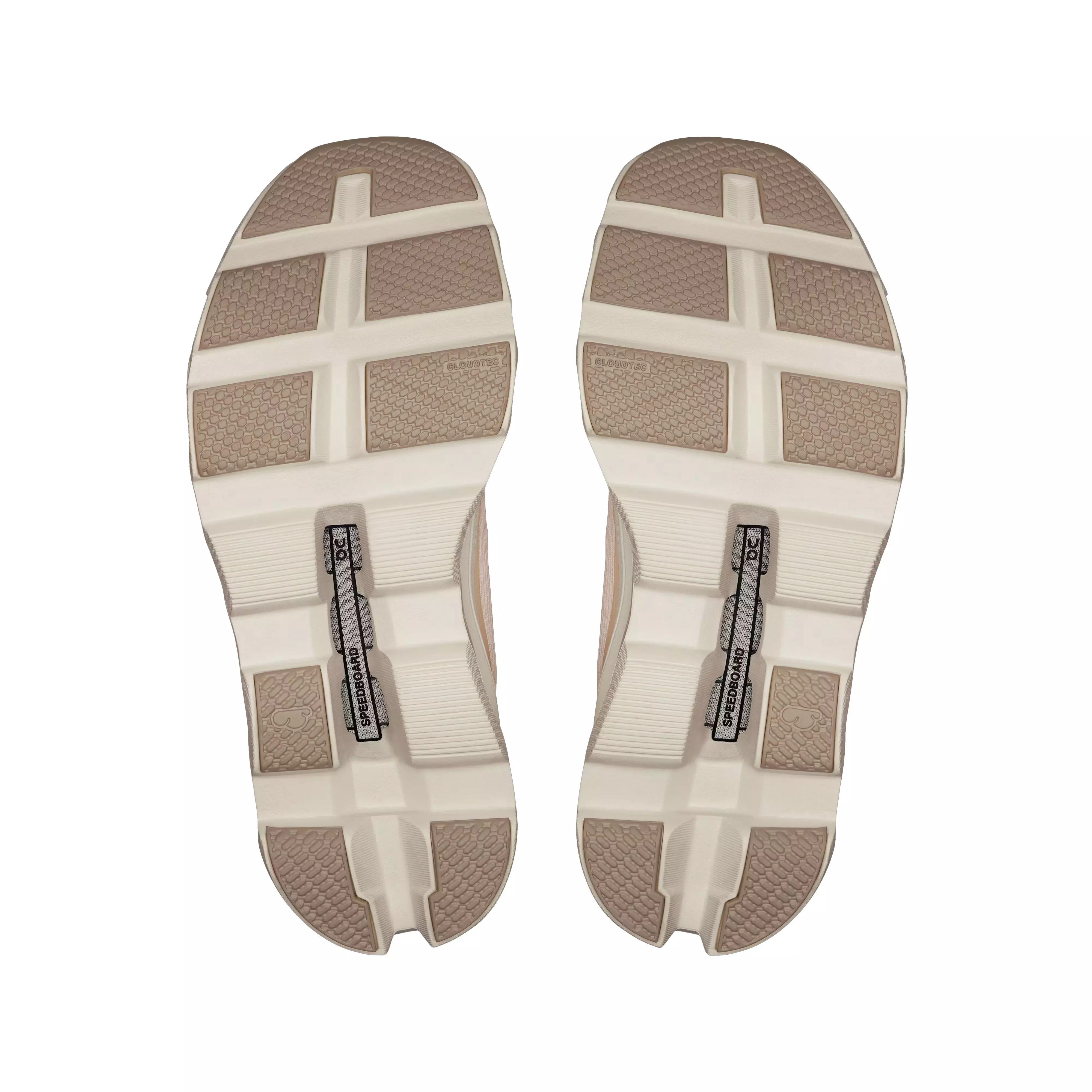 On Cloudmonster Void "Dew/Ivory" Women's Shoe - PINK/WHITE