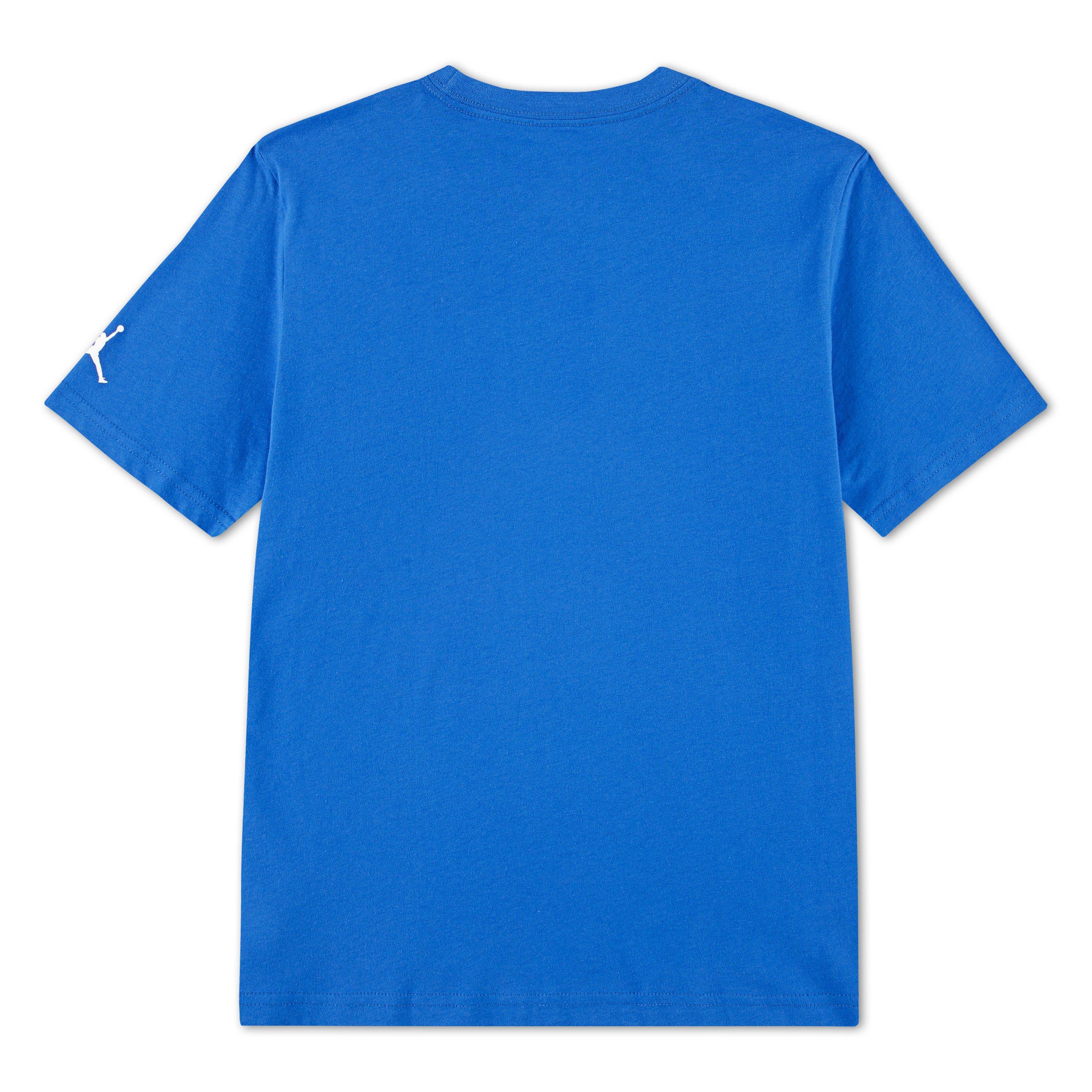 Jordan Jersey Big Boys' Blue Tee