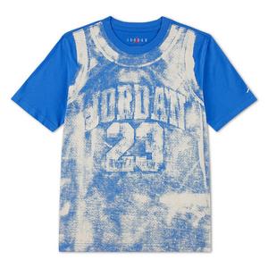 Jordan Big Boys' Jersey Tee - Blue