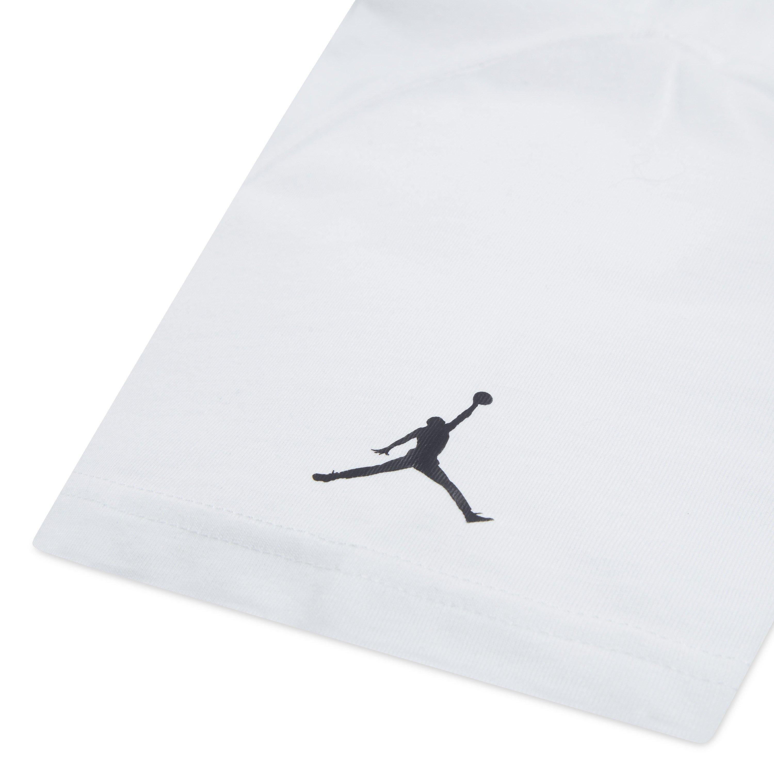 Jordan GOAT Big Boys' White ​Tee