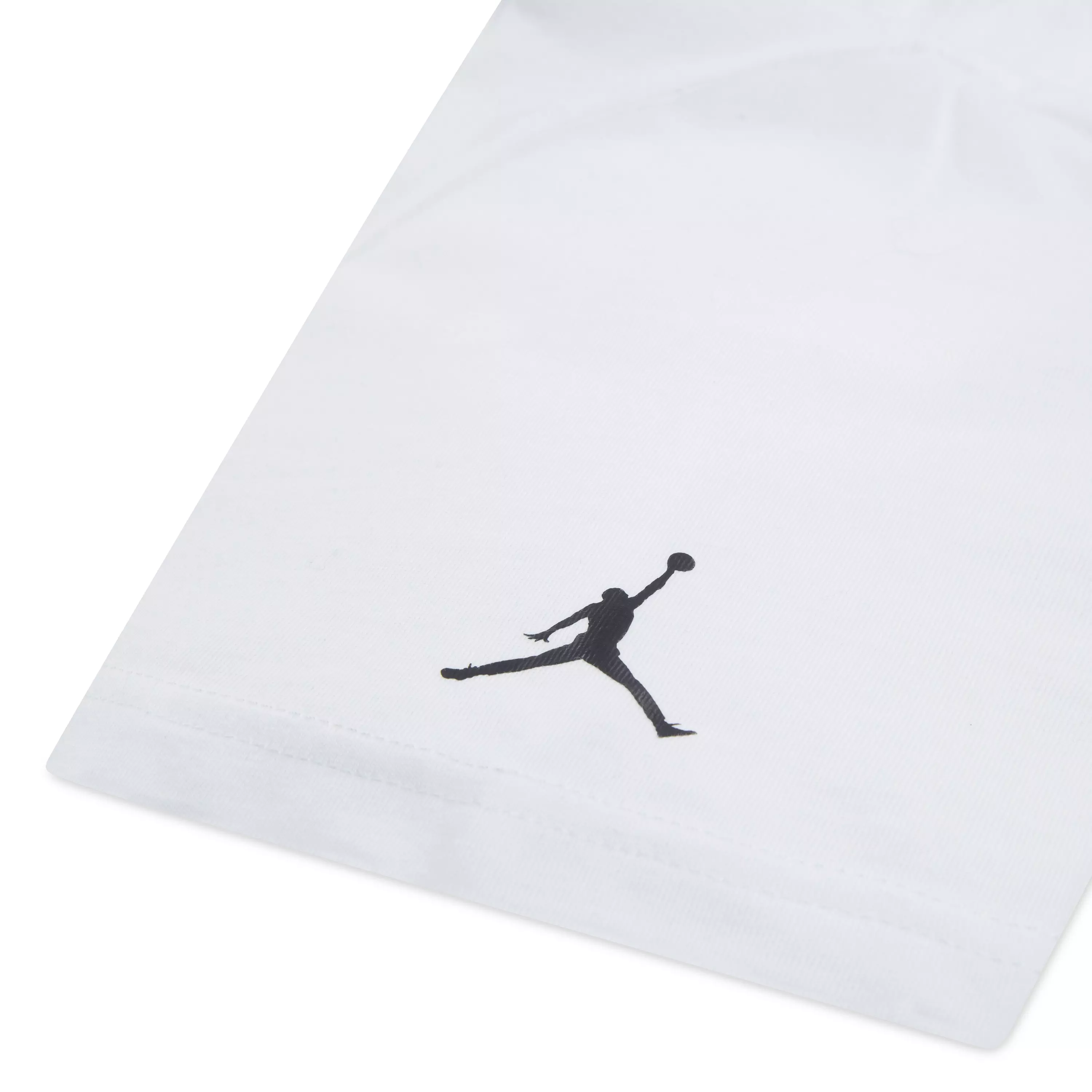 Jordan Big Boys' GOAT Tee - White - WHITE/RED
