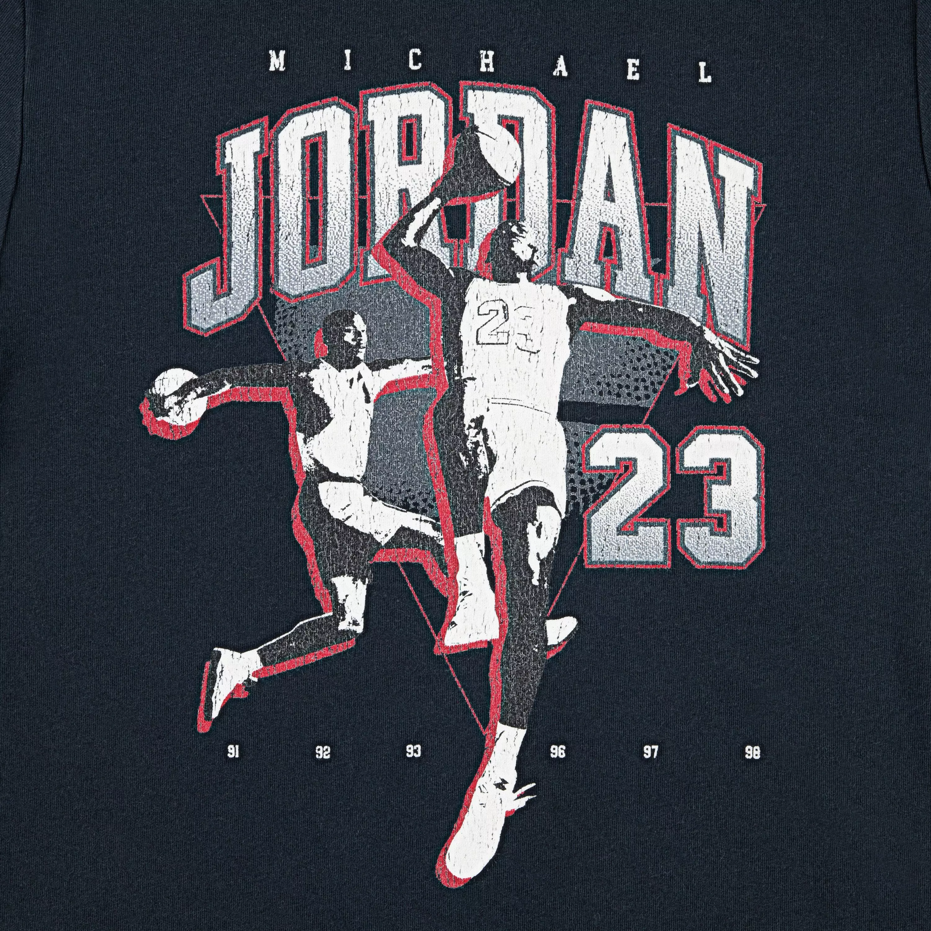 Jordan Big Boys' Legend Of Flight Tee - Black - BLACK