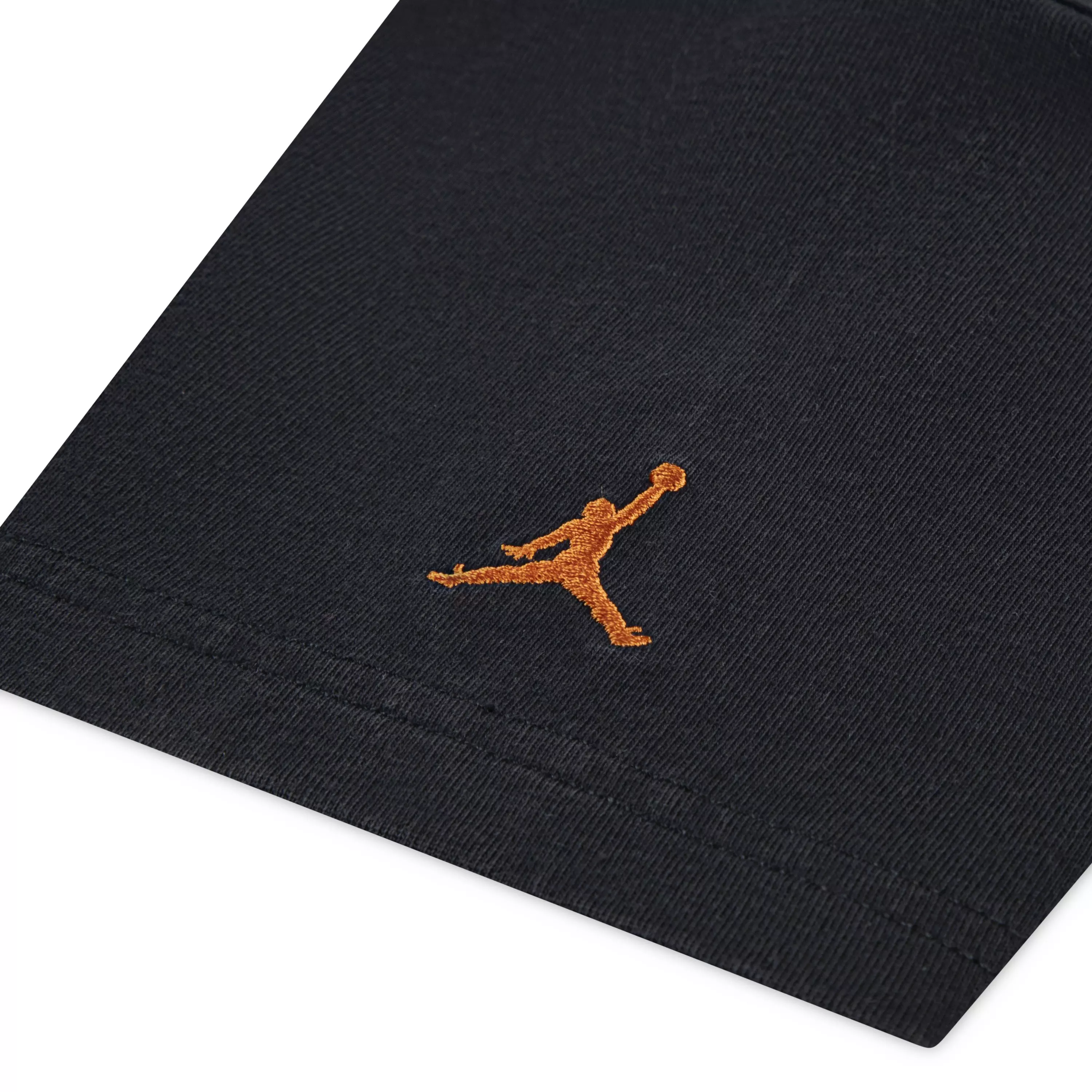 Jordan Big Boys' Shatterboard Tee - Black - BLACK/ORANGE