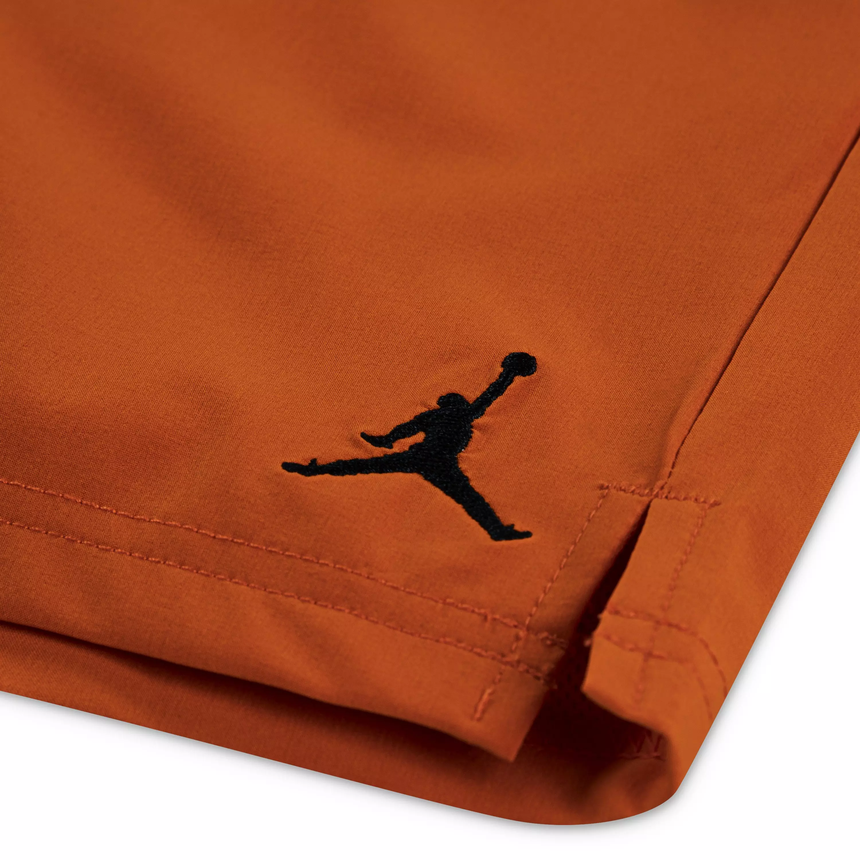 Jordan Big Boys' Woven Play Shorts - ORANGE