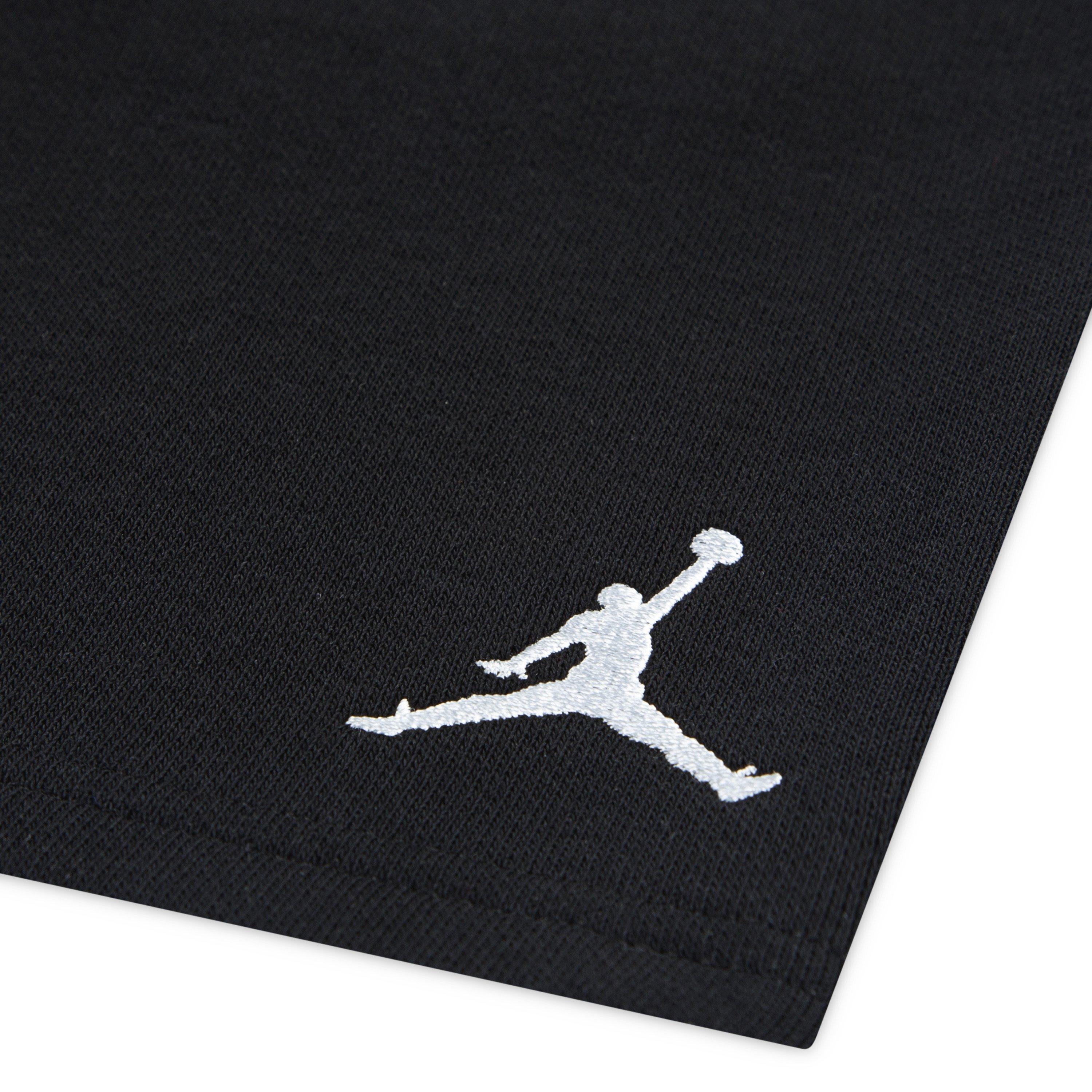 Jordan Brooklyn Fleece Big Boys' Black Shorts