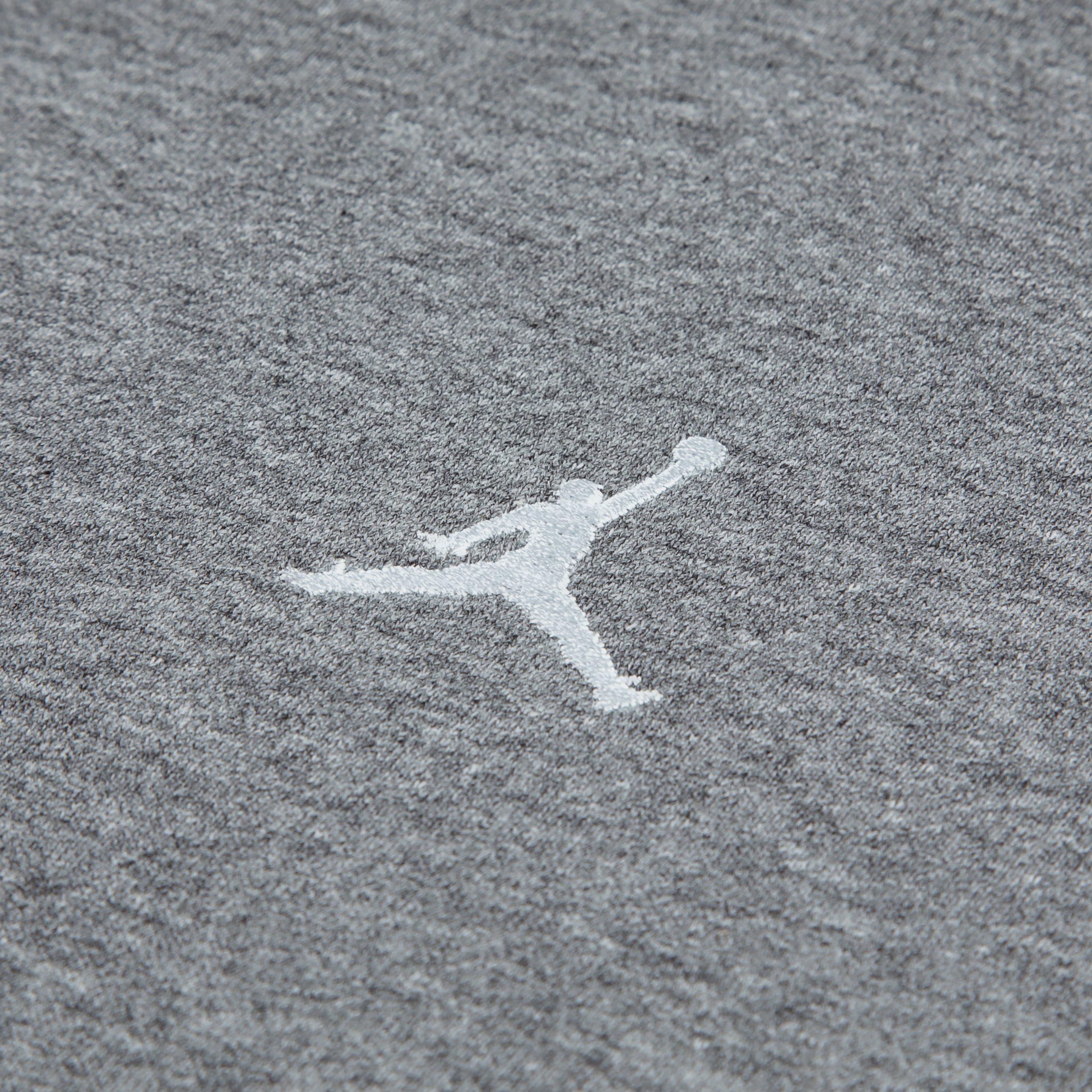Jordan Big Boys' Grey Hoodie