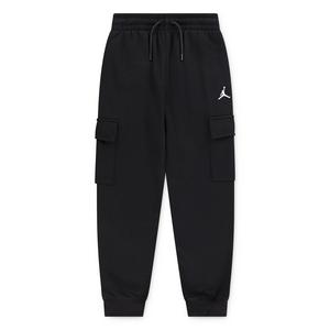 Jordan Big Boys' Fleece Cargo Pants - Black