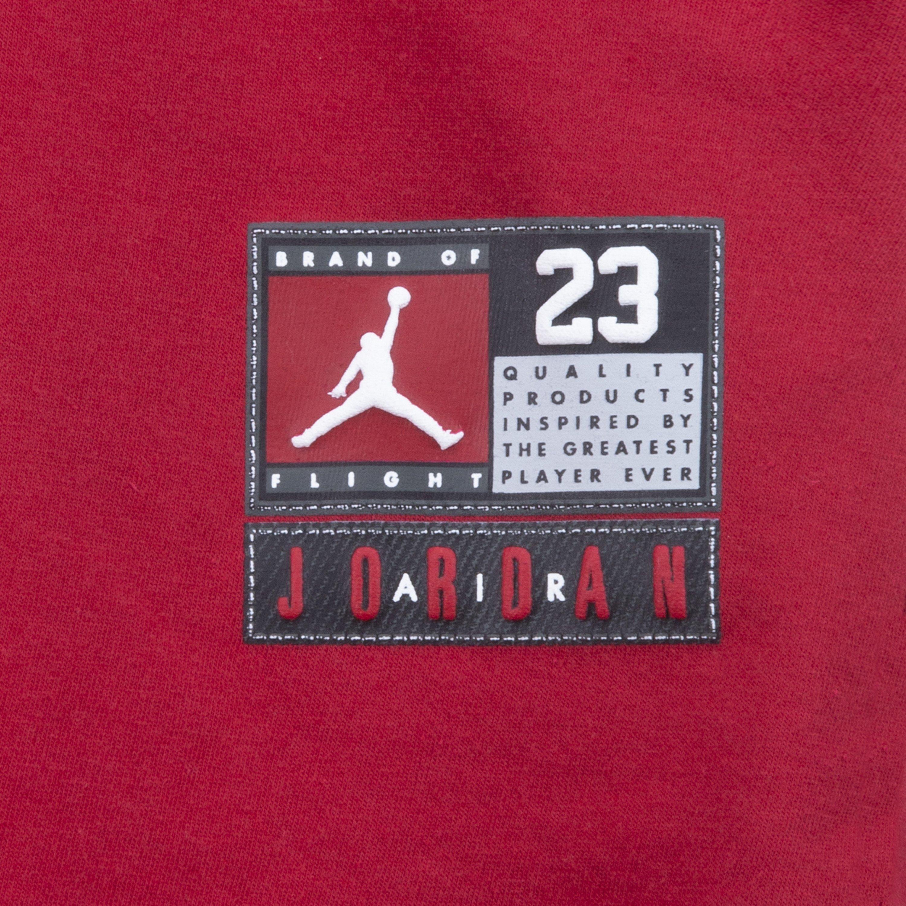 Jordan Jogger Little Kids' Red/Black Set