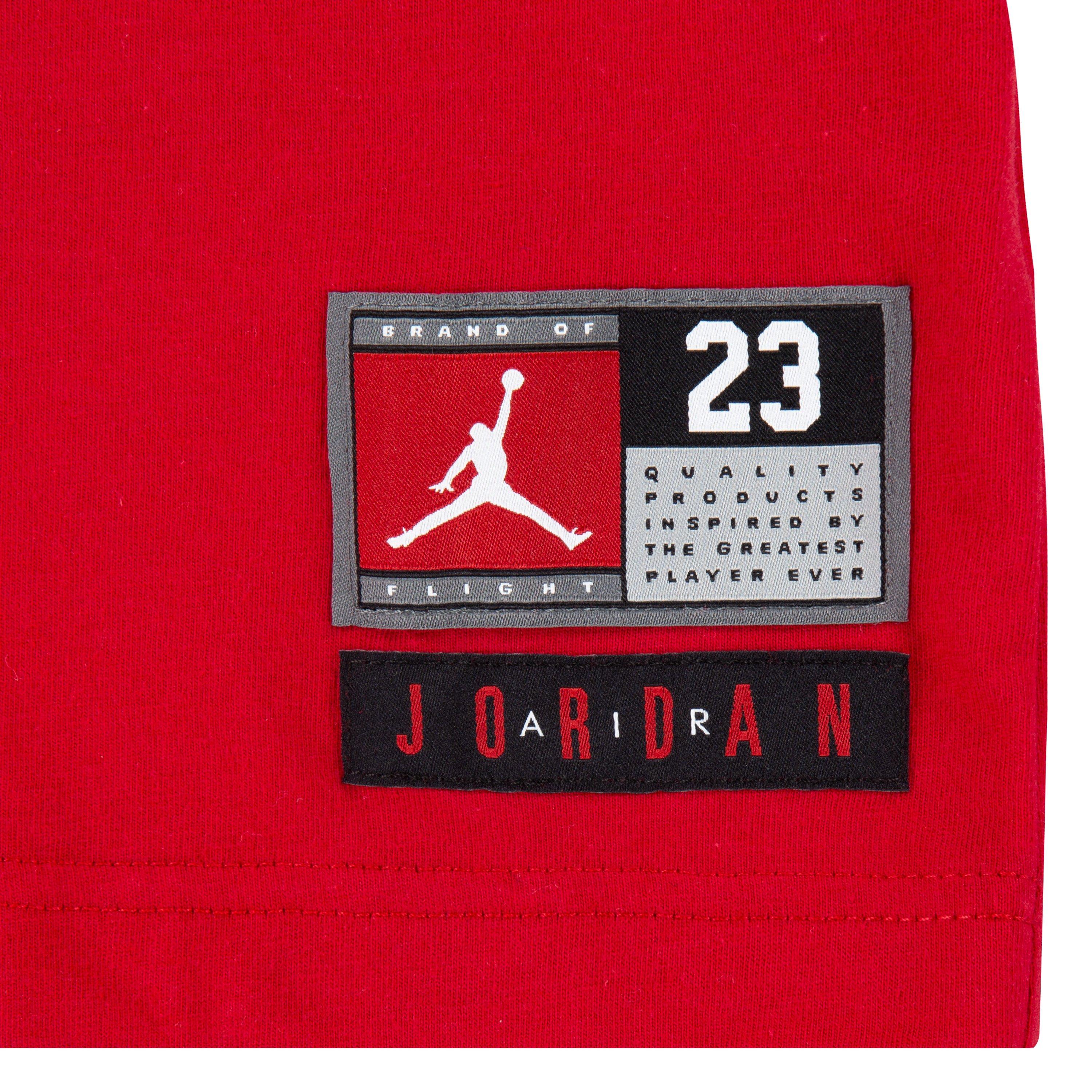 Jordan Jogger Toddler Kids' Red/Black Set