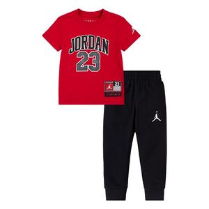Jordan Toddler Kids' Jogger Set - Red/Black