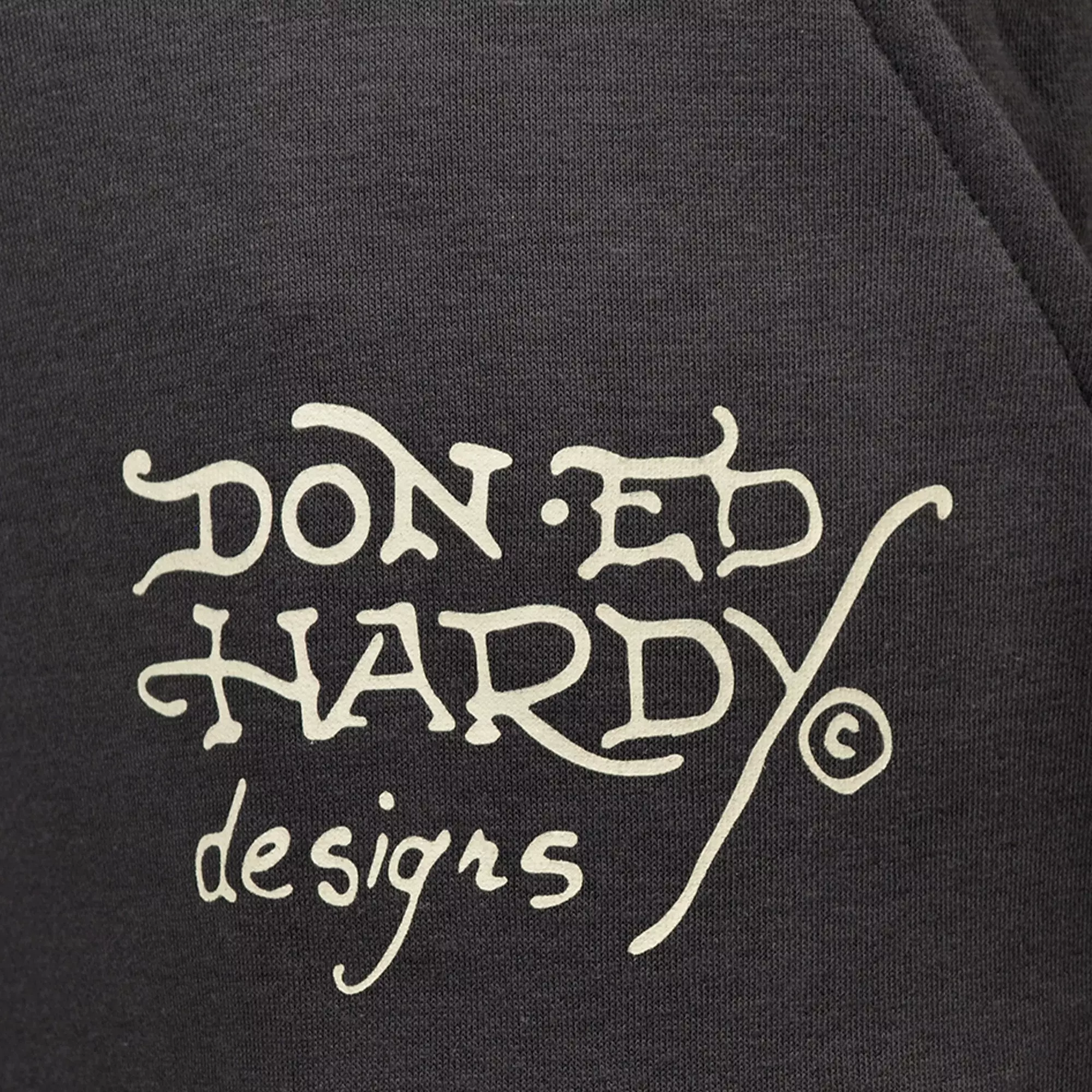 Ed Hardy Women's Panther Fleece Cargo Pants - Grey - GREY