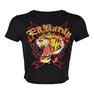 Ed Hardy Women's Tiger Head Tee - Black