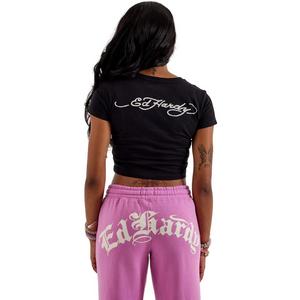 Ed Hardy Women's Eagle Baby Tee