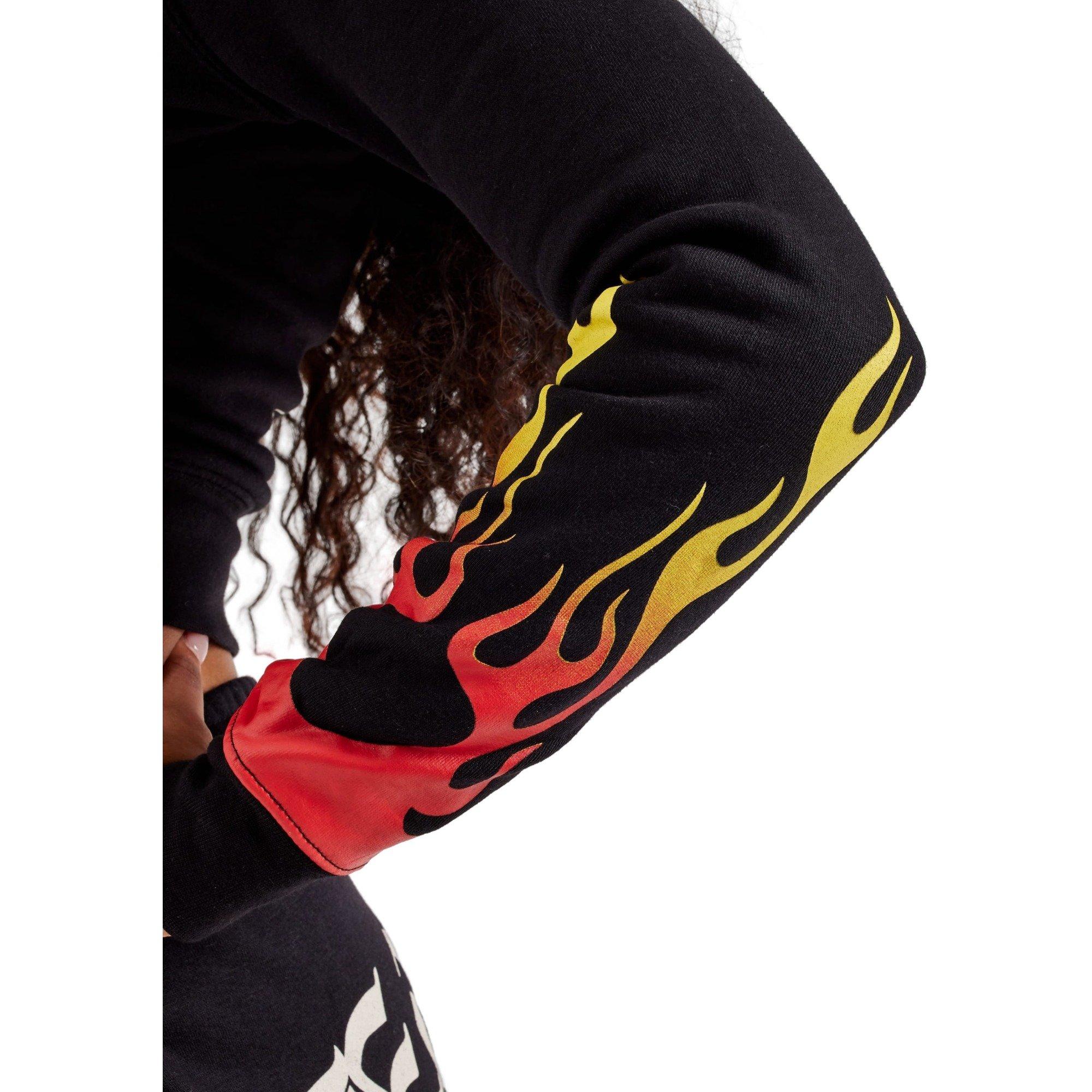 Ed Hardy Tiger Flame Y2K Full-Zip Fleece Jacket | Hibbett