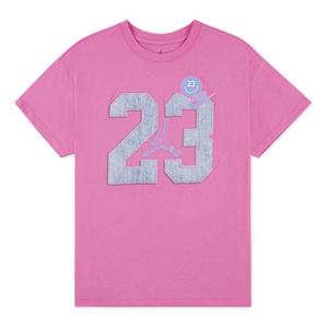 Jordan Big Girls' 23 Tee - Pink