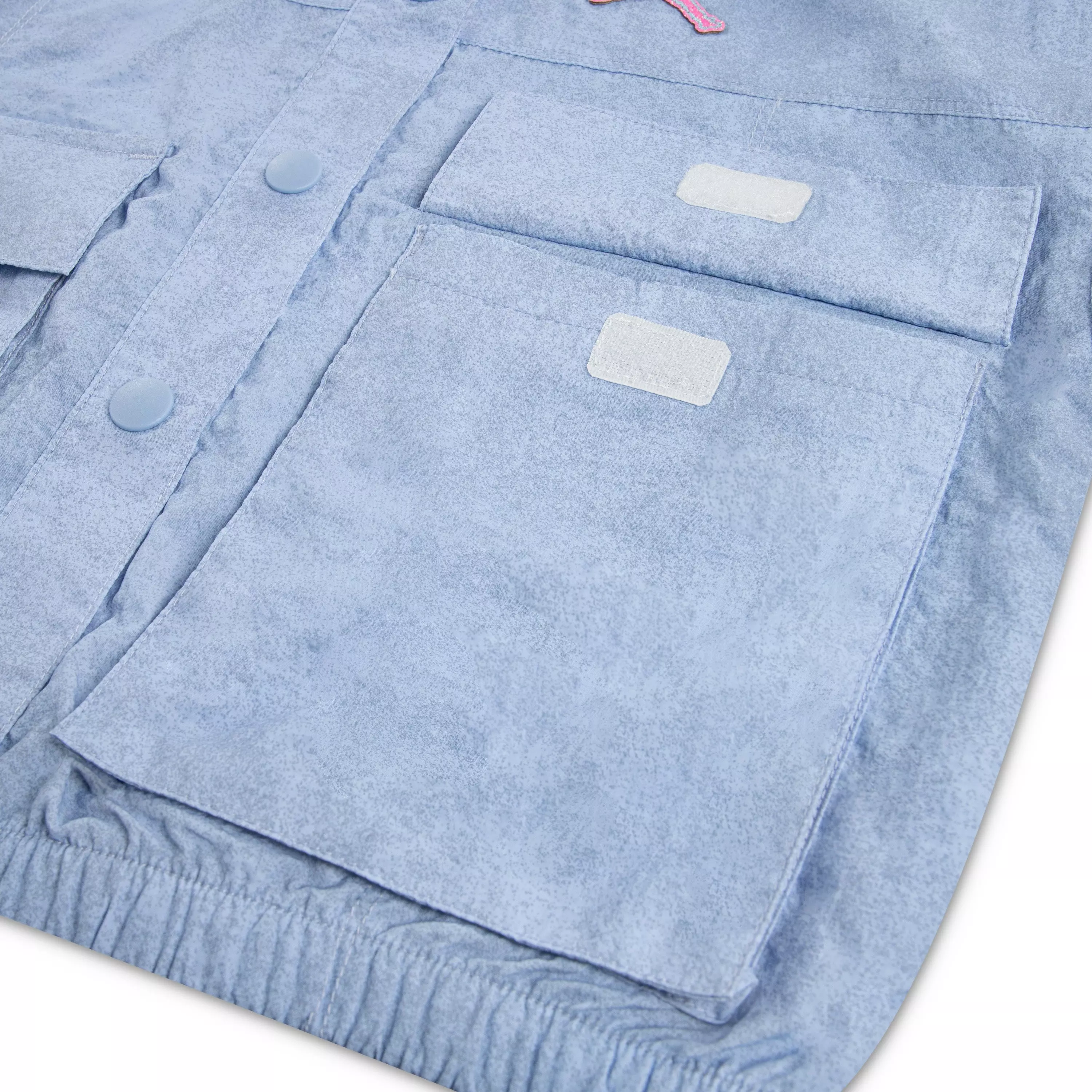 Jordan Big Girls' Cargo Jacket - BLUE