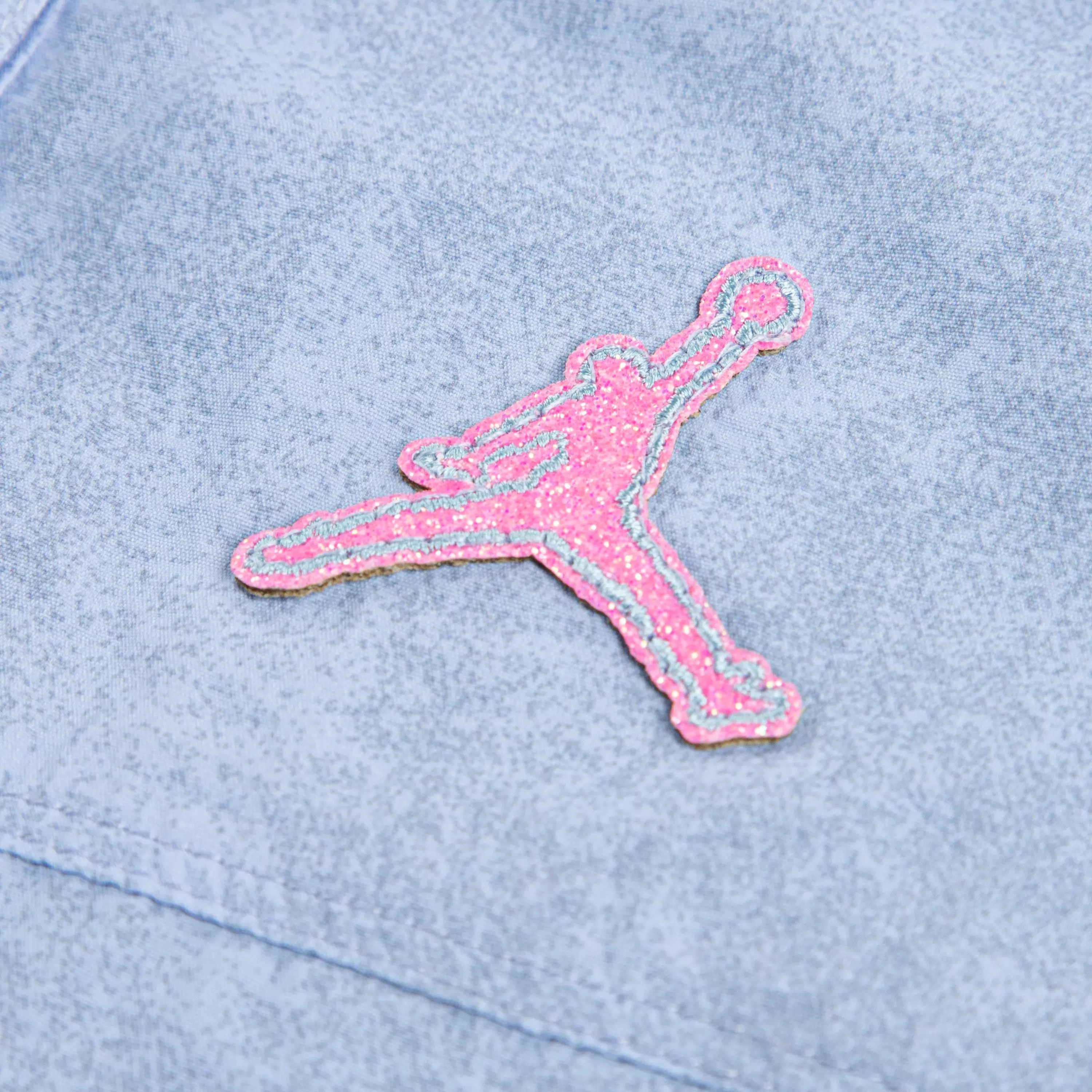 Jordan Big Girls' Cargo Jacket - BLUE