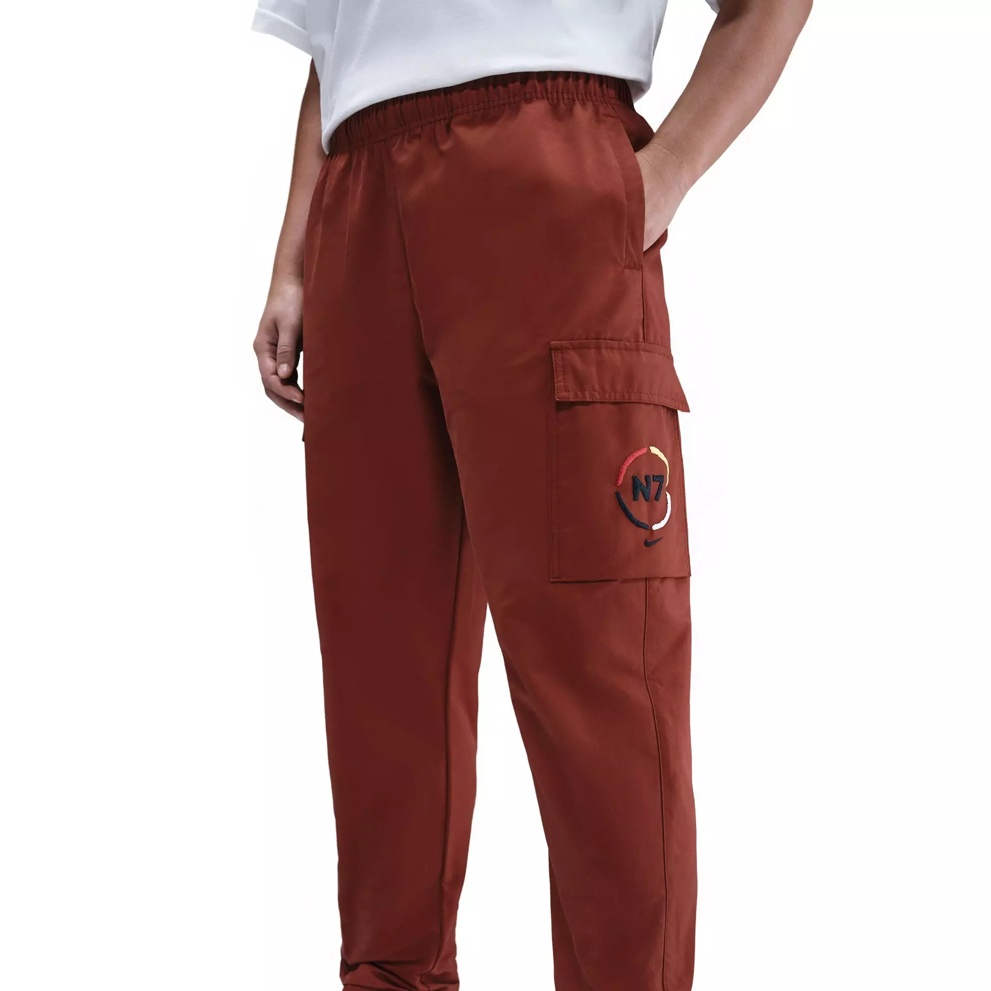 Nike N7 Open-Hem Woven Cargo Pant - BROWN